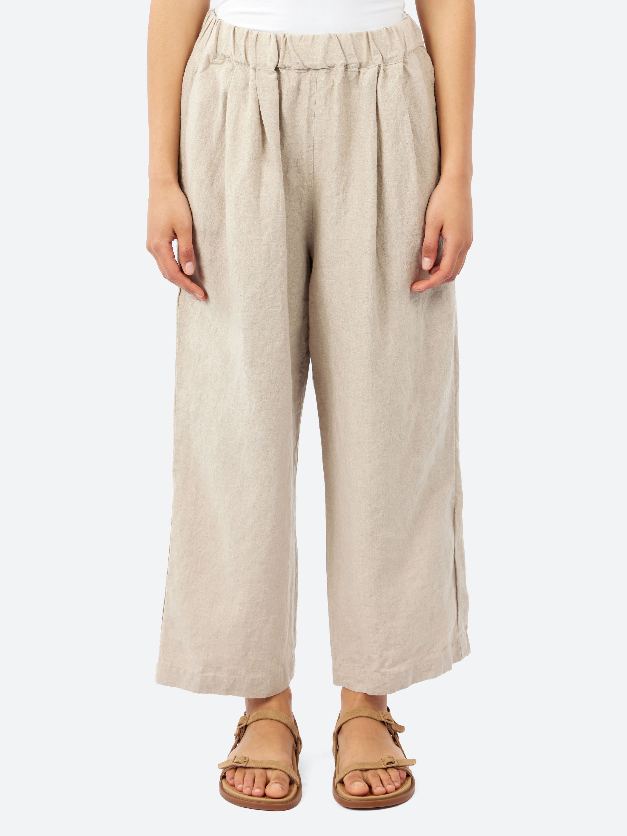 Plain Linen Cozy Pants