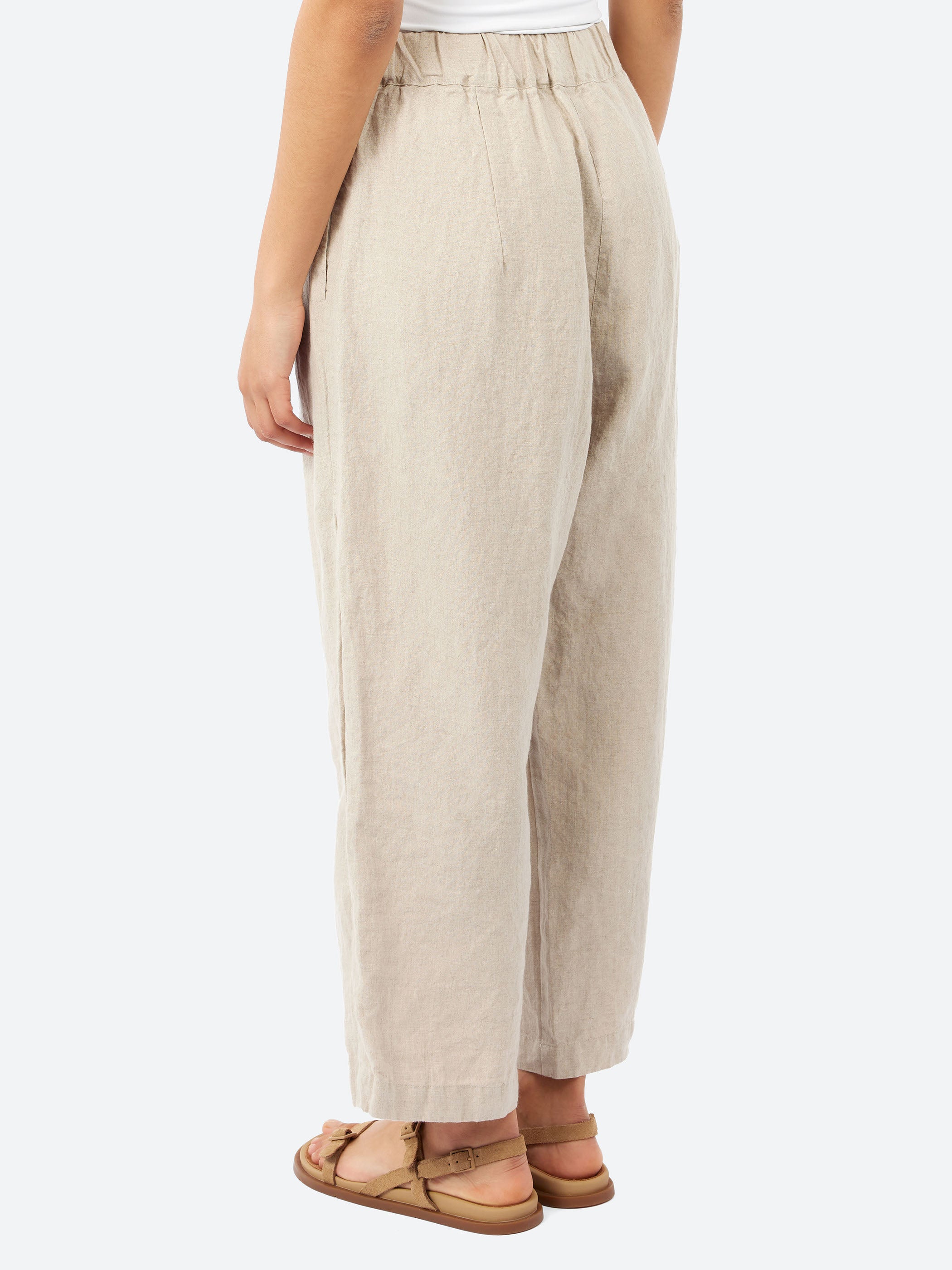 Plain Linen Cozy Pants