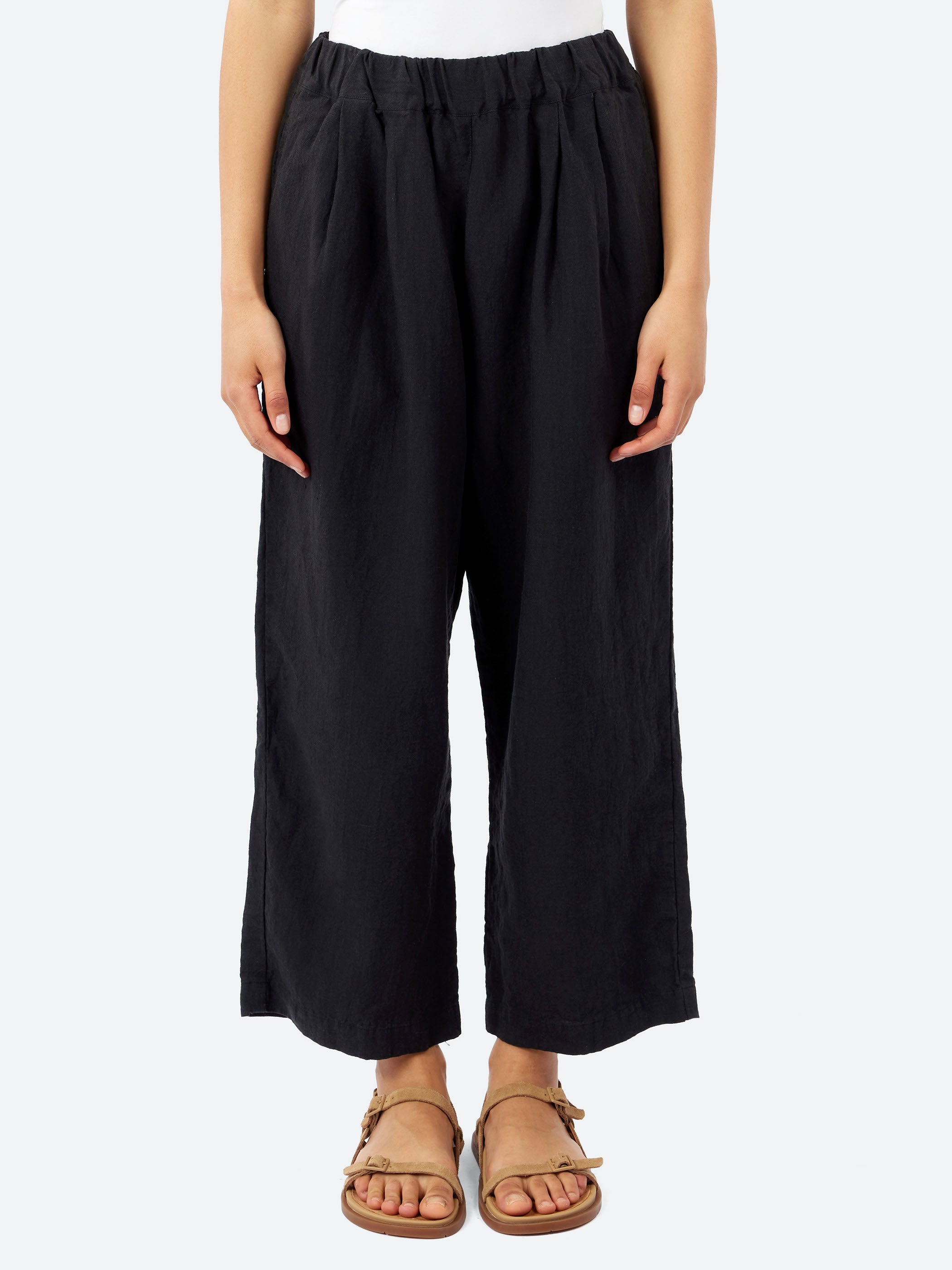 Plain Linen Cozy Pants