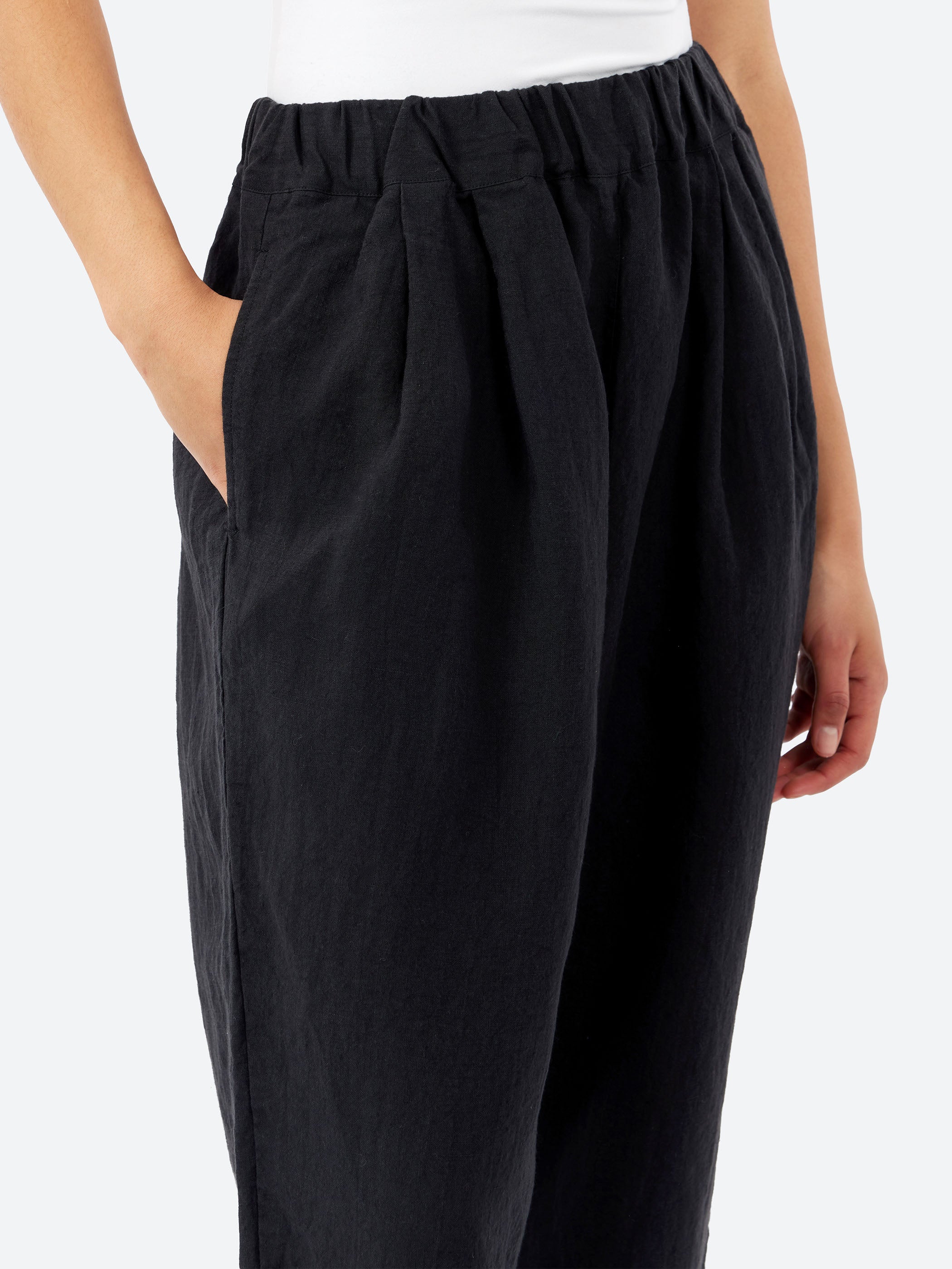 Plain Linen Cozy Pants