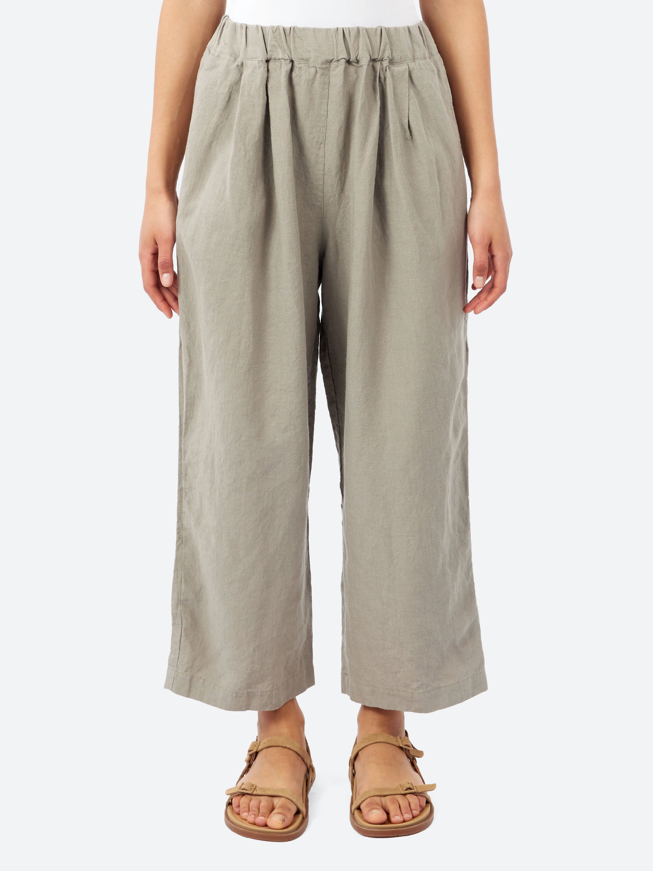 Plain Linen Cozy Pants