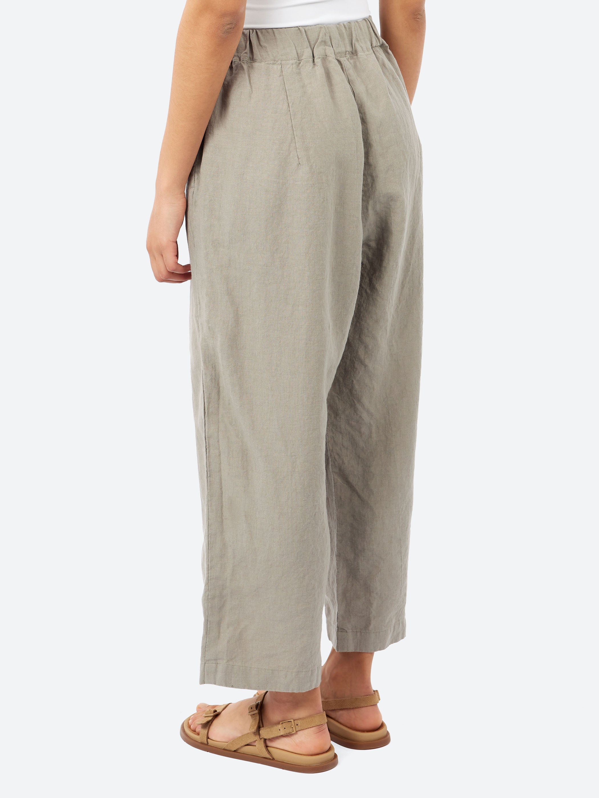 Plain Linen Cozy Pants