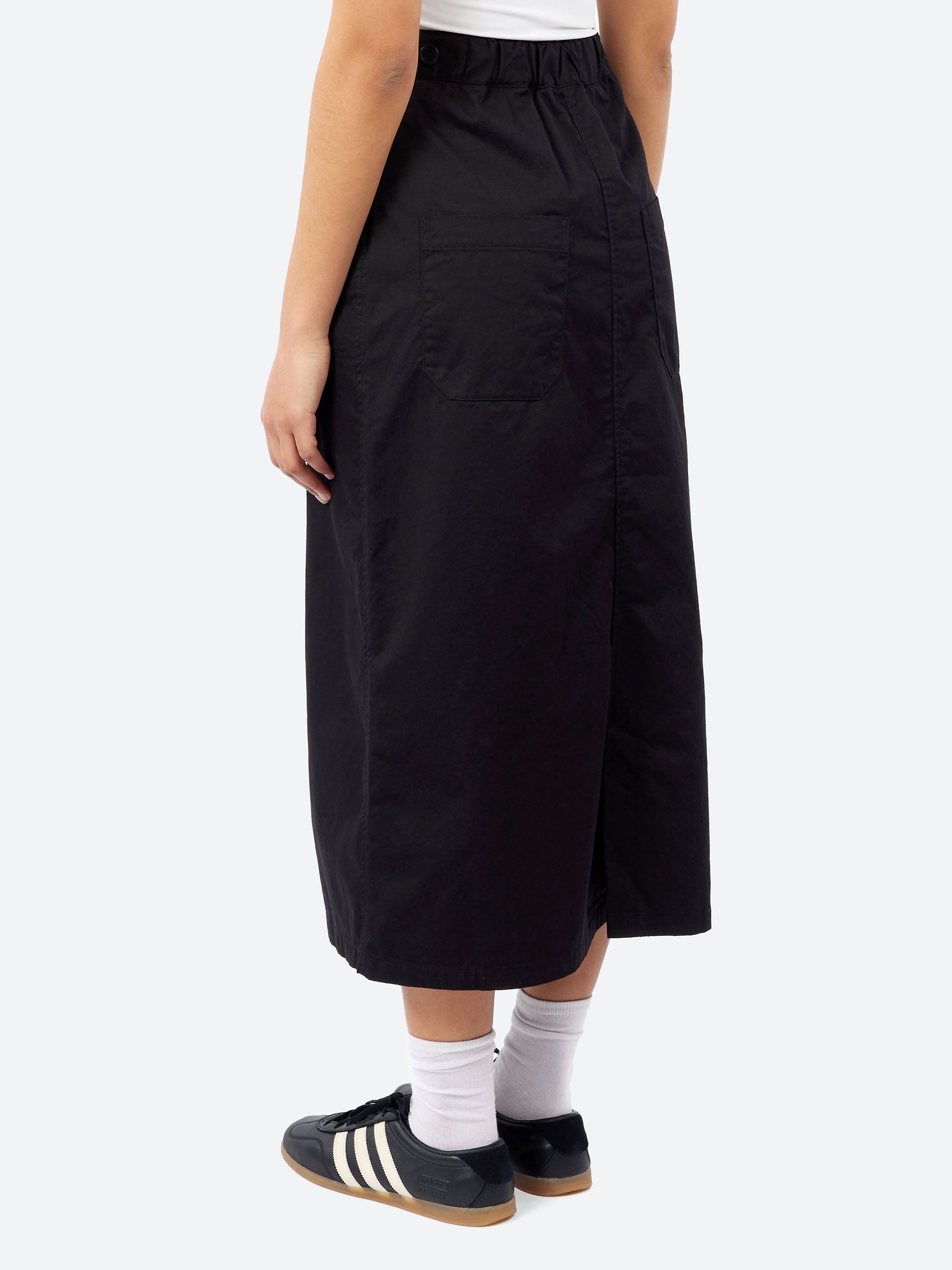 Organic Cotton Twill A-line Skirt