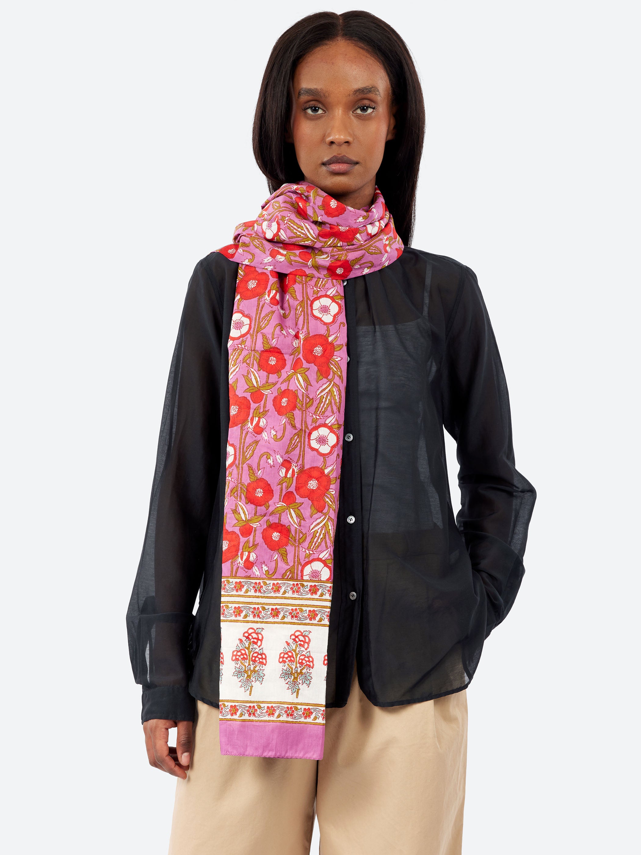Block Print Scarf