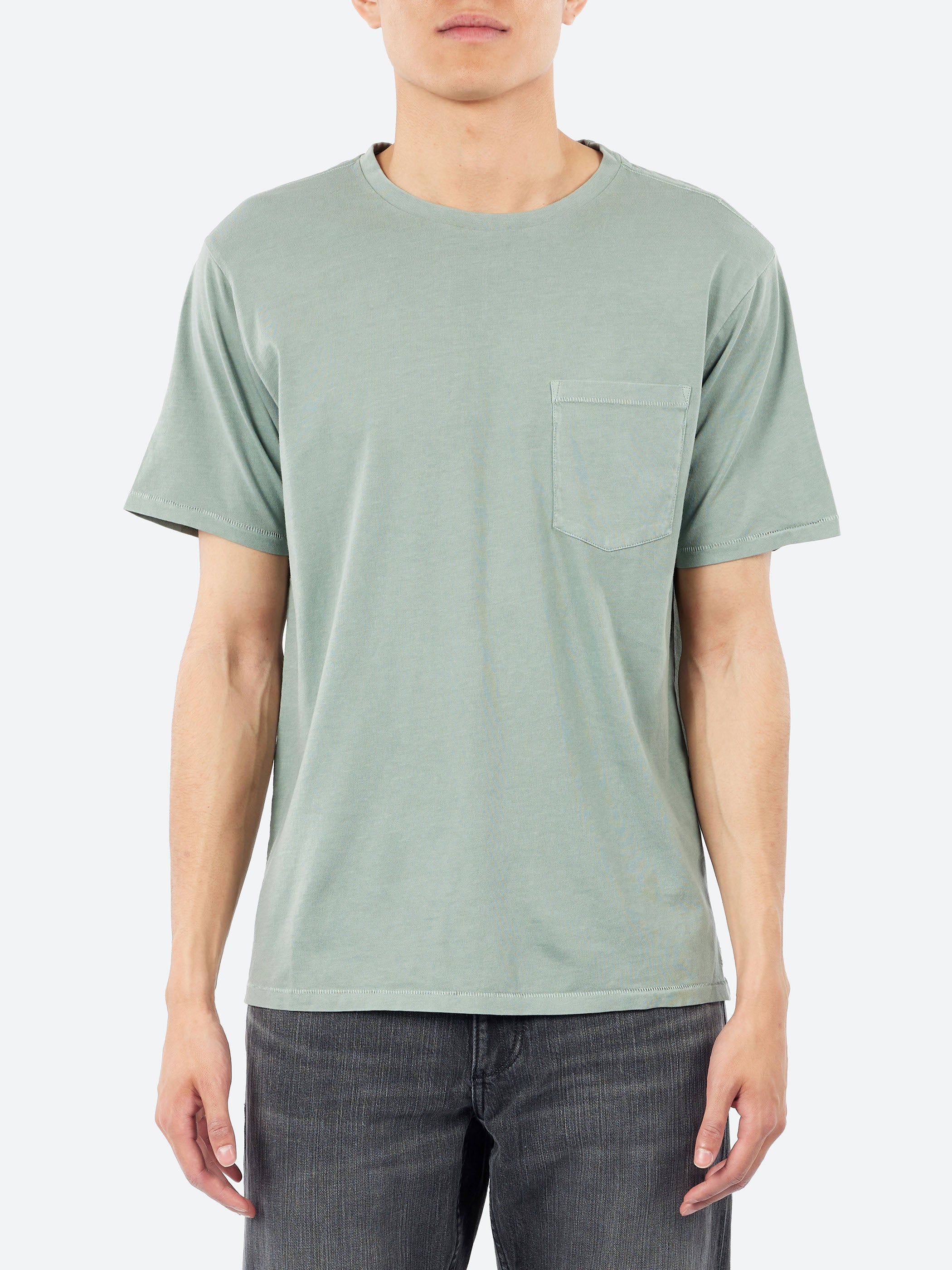Garment-Dyed Pocket Tee