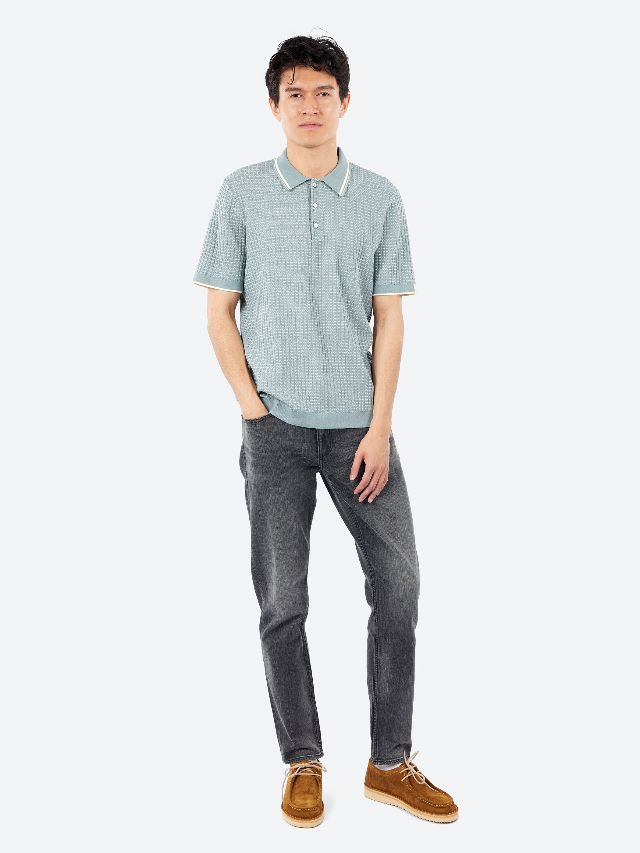 Harvey Rib Polo