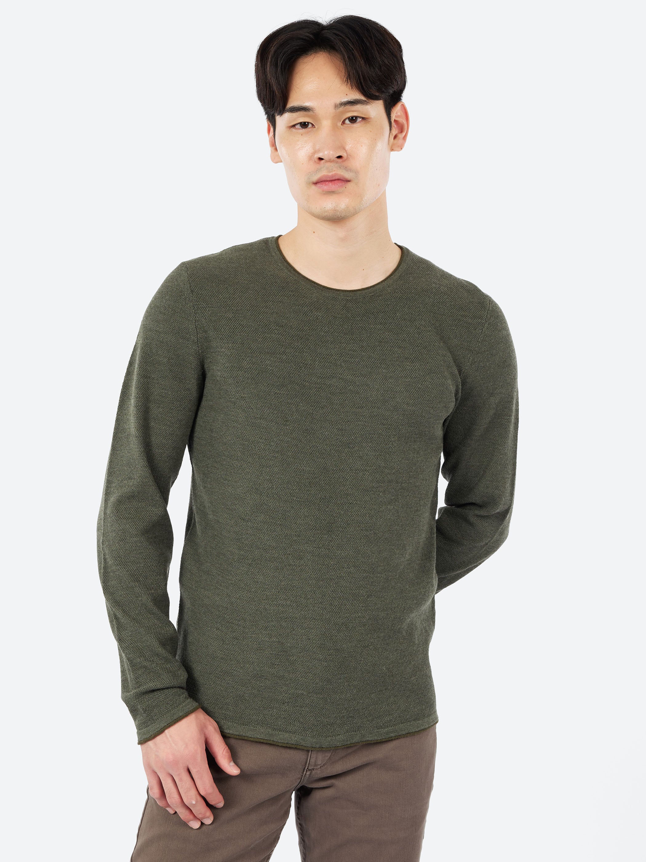 Brooks Merino Crew