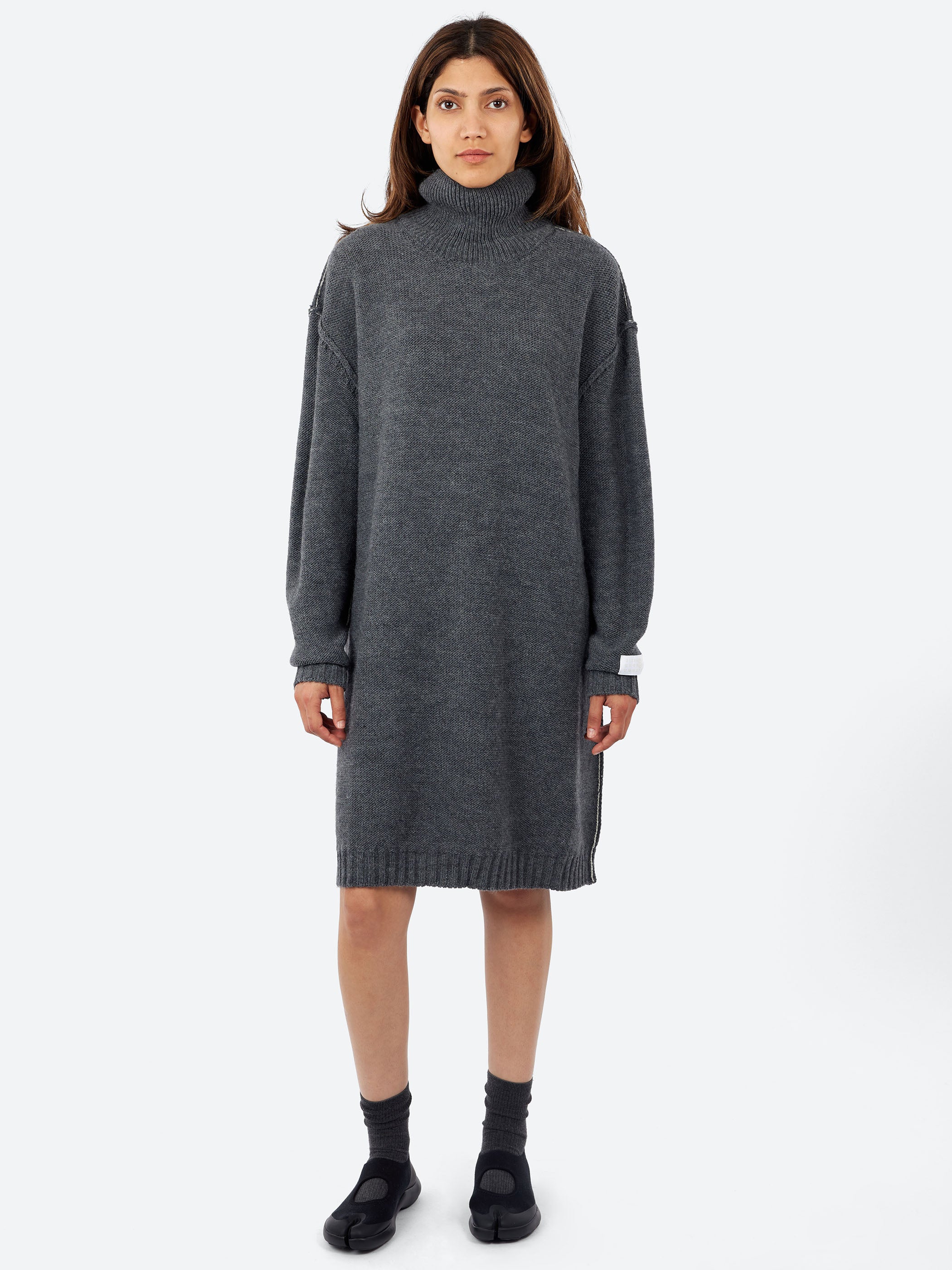 Turtleneck Sweater Dress