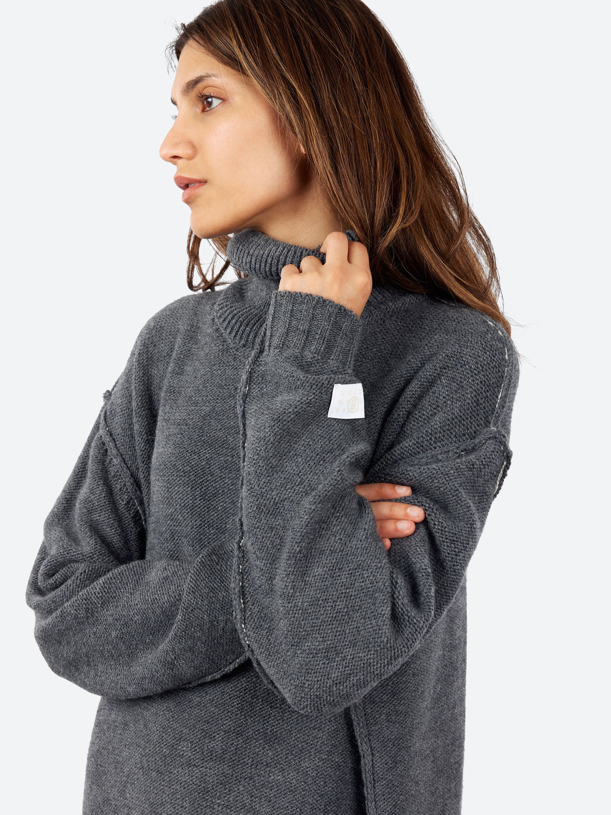 Turtleneck Sweater Dress