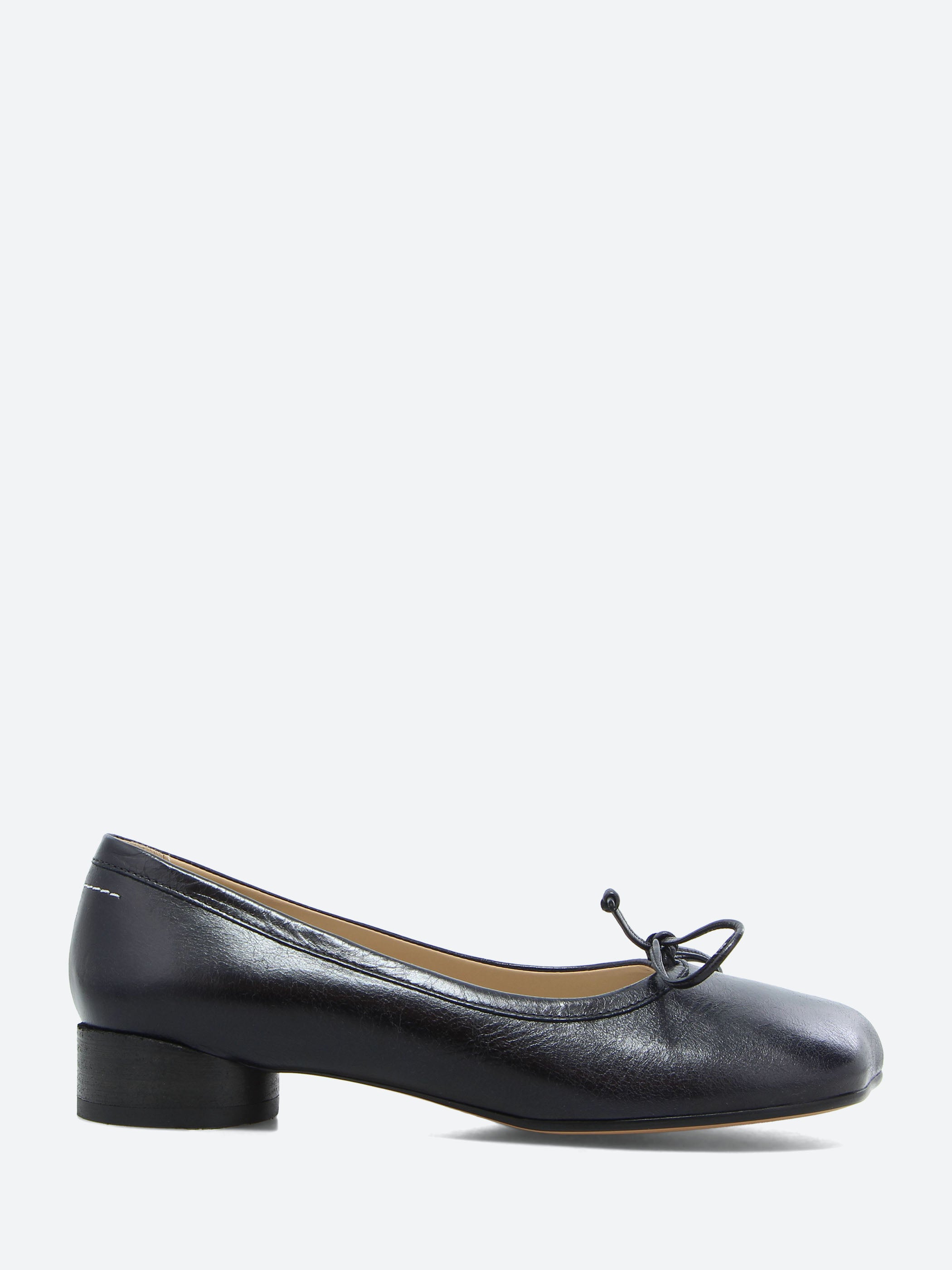 MM6 Maison Margiela - Anatomic Numeric Ballerinas in Black