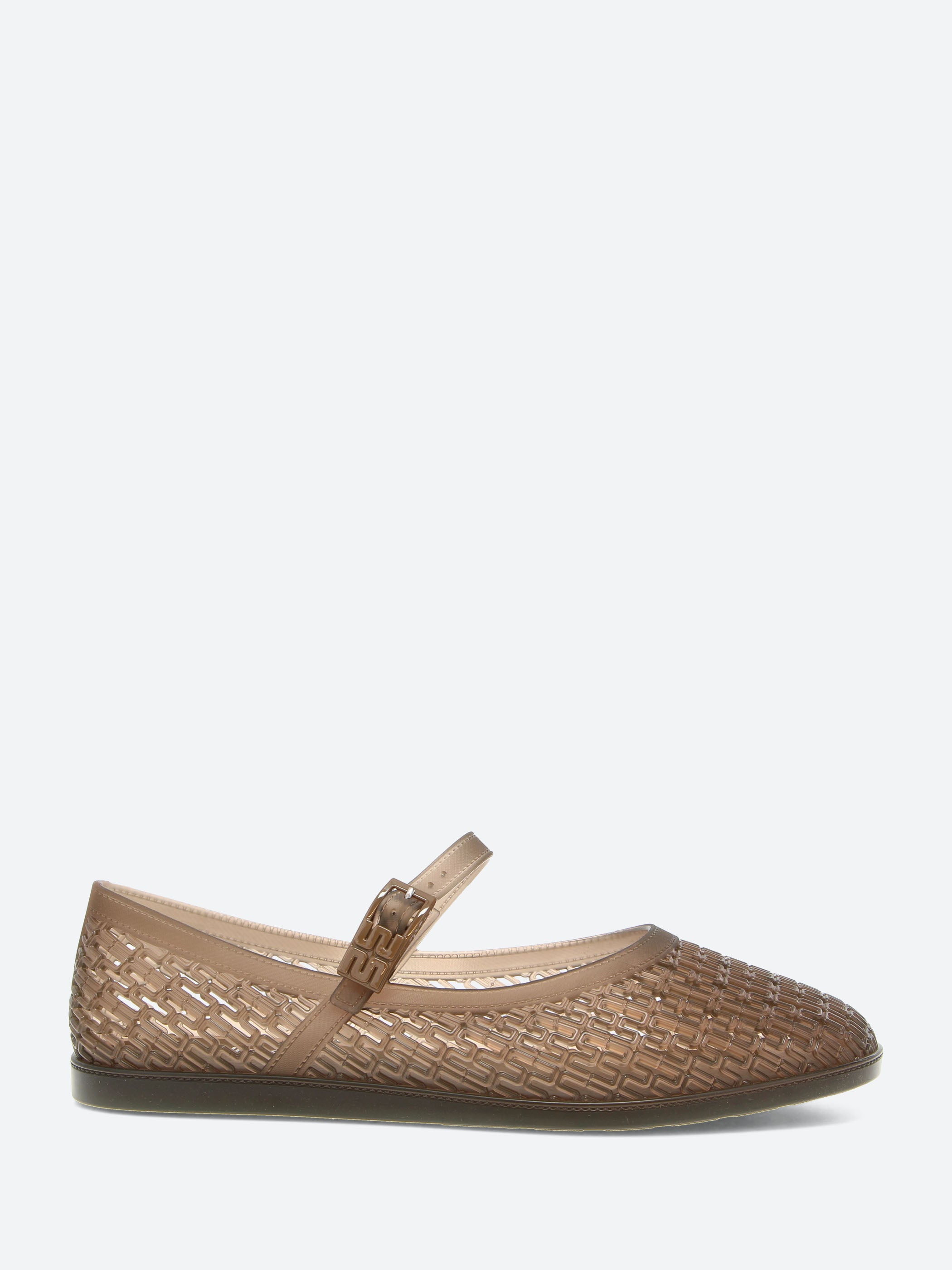 Melissa - Harper Flat in Clear Brown – gravitypope