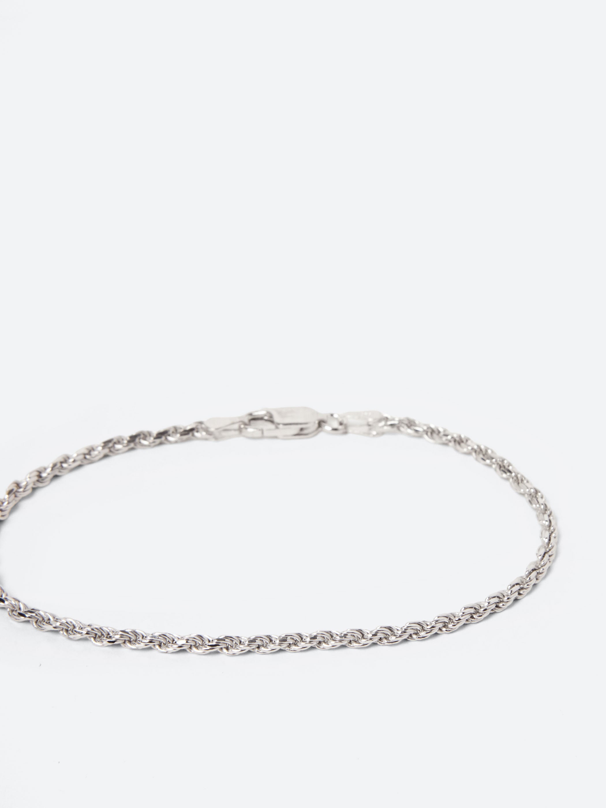 2.4mm Rope Chain Bracelet