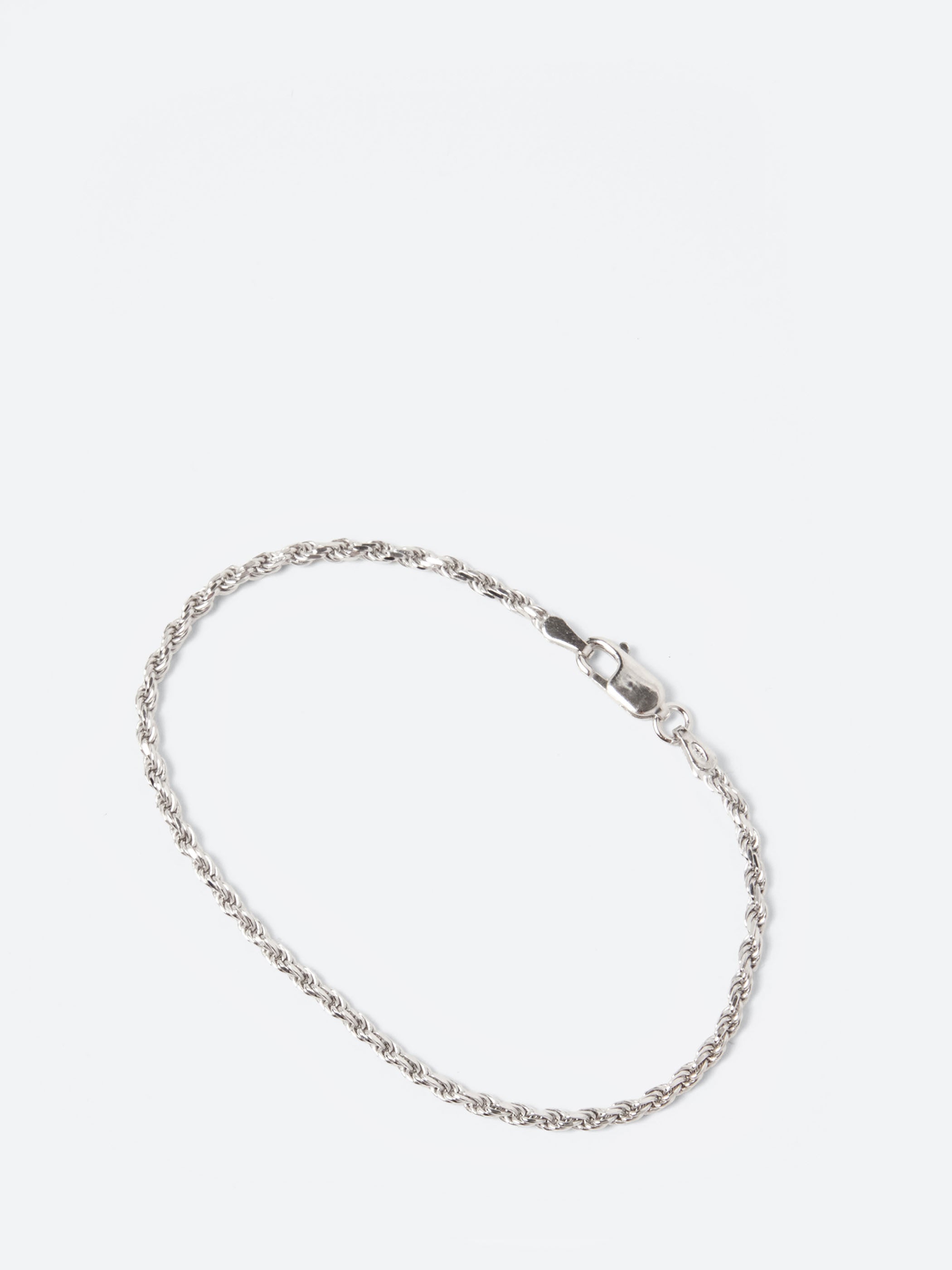2.4mm Rope Chain Bracelet