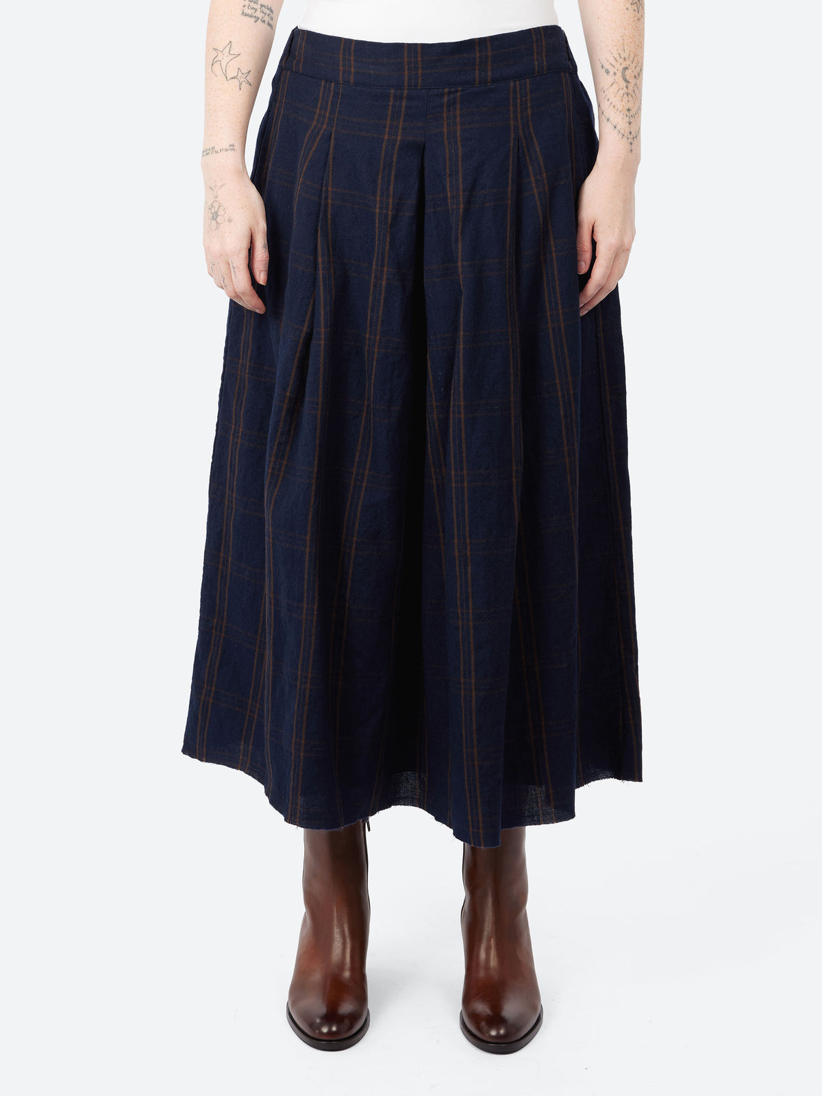 26226 Plaid Skirt