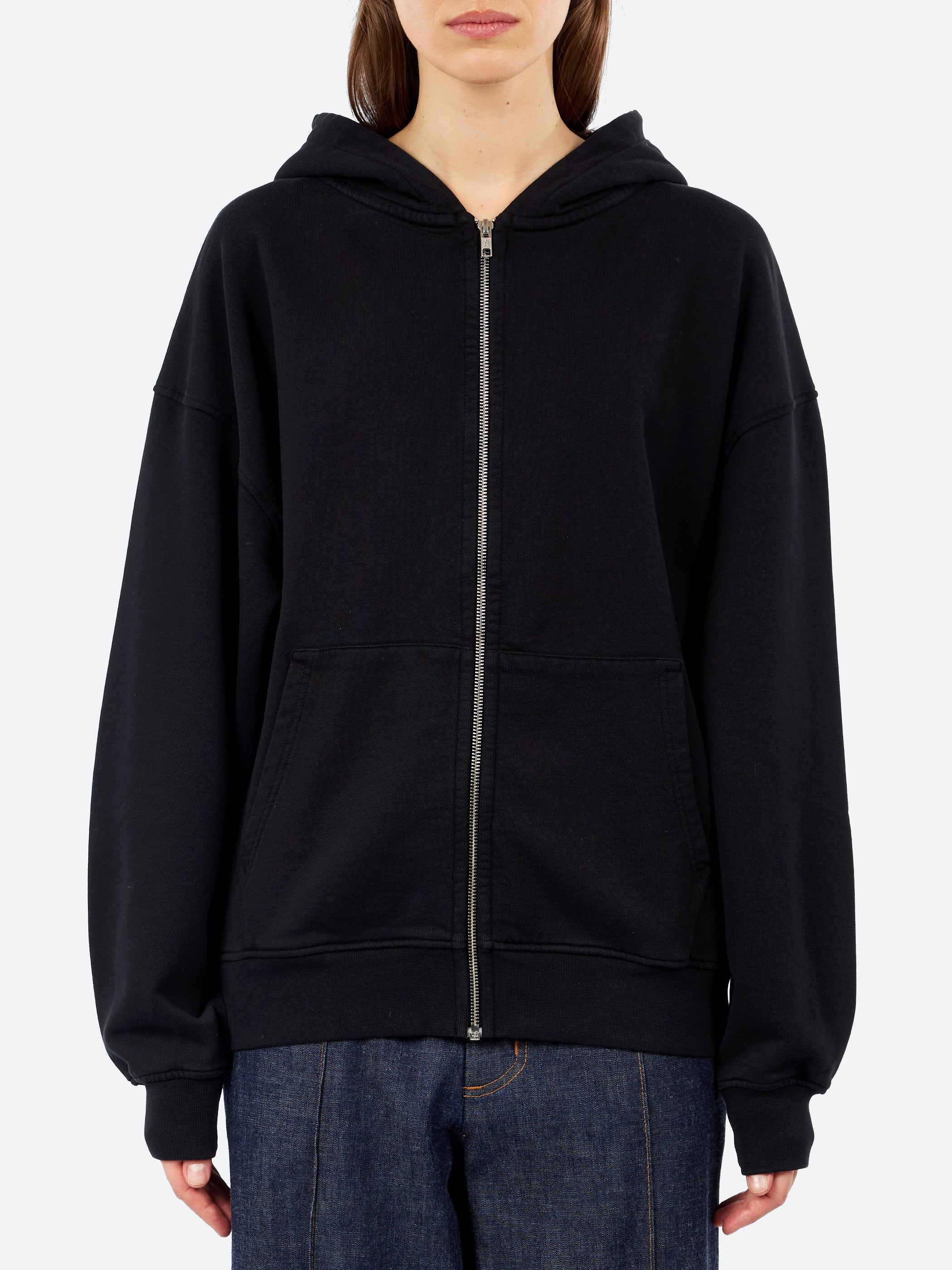 Oversized Zip Hood
