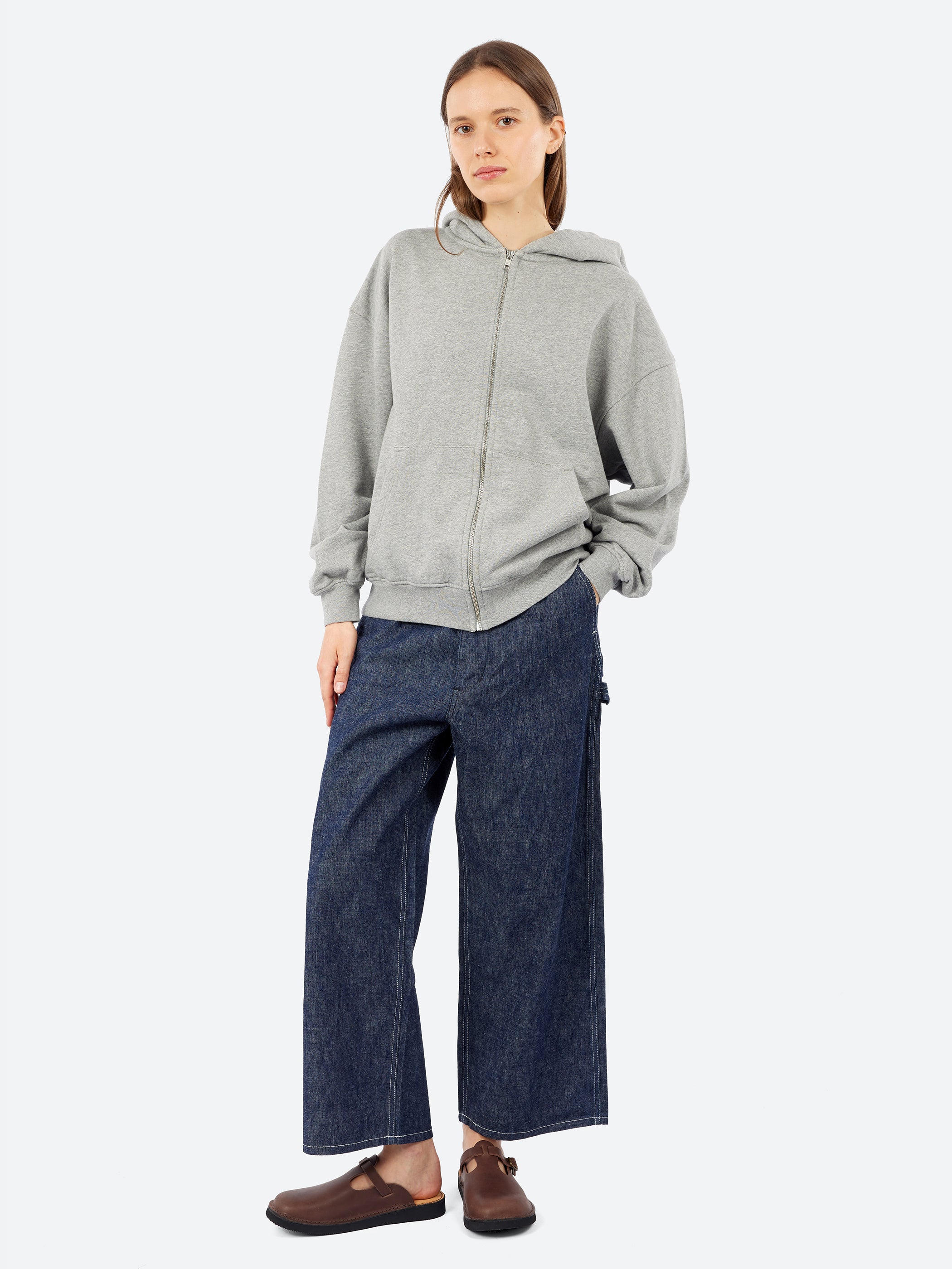 Oversized Zip Hood