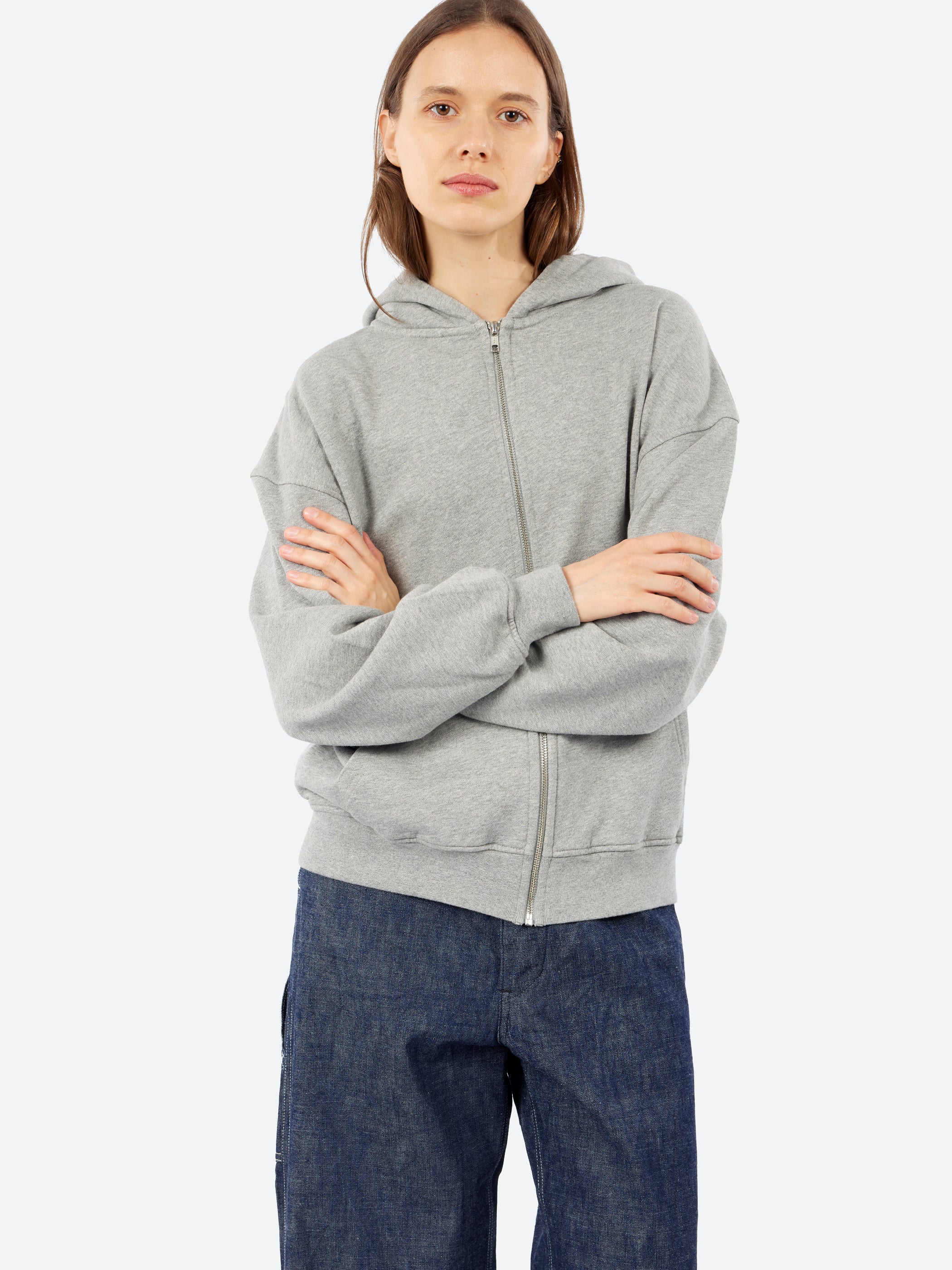 Oversized Zip Hood