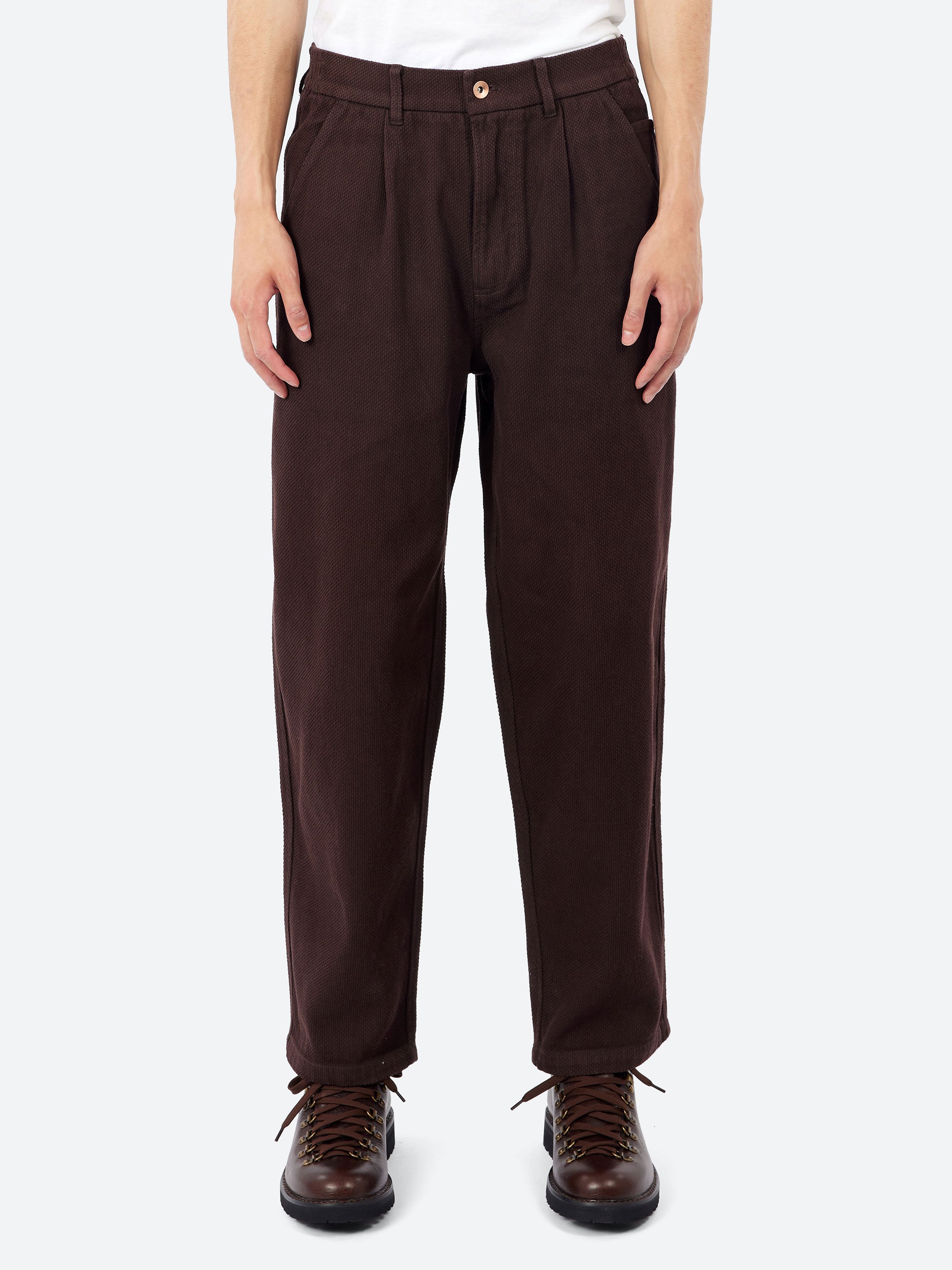 Held In Form - Kuzushi Work Trousers in Coffee Brown – gravitypope