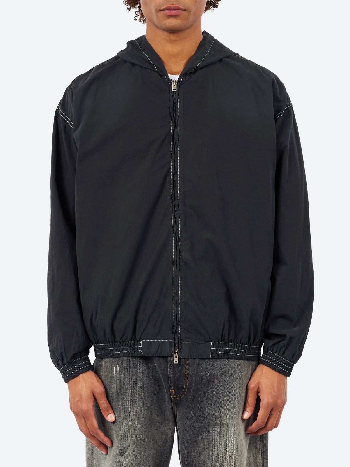 Hooded Logo Jacket