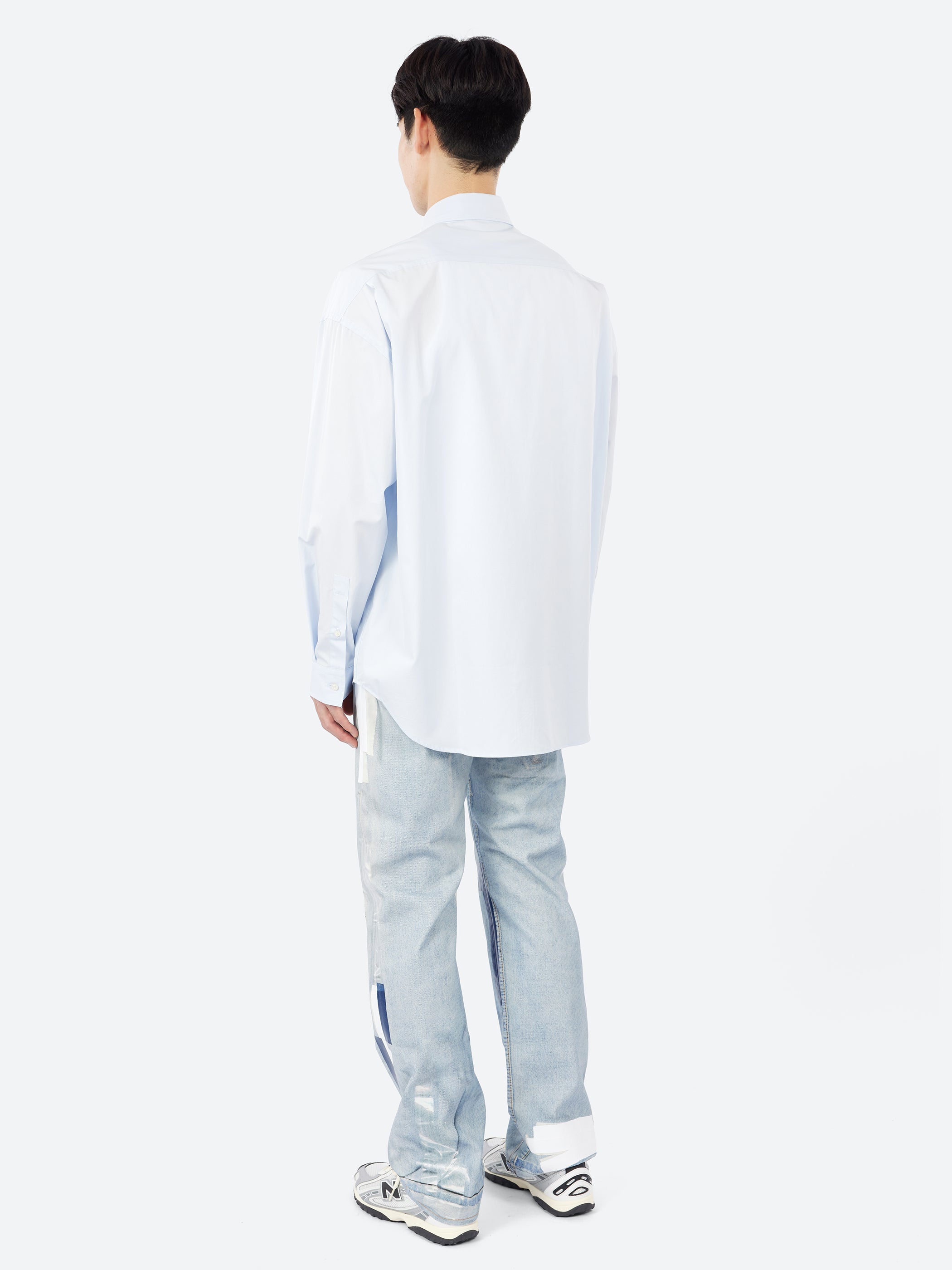 Button-Up Shirt with Logo