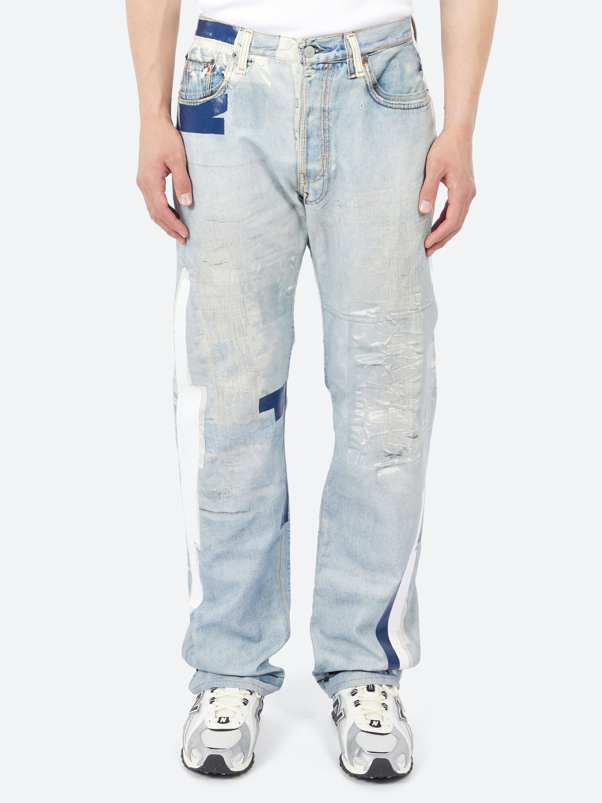 1996M Trompe-L'œil Tape Jeans