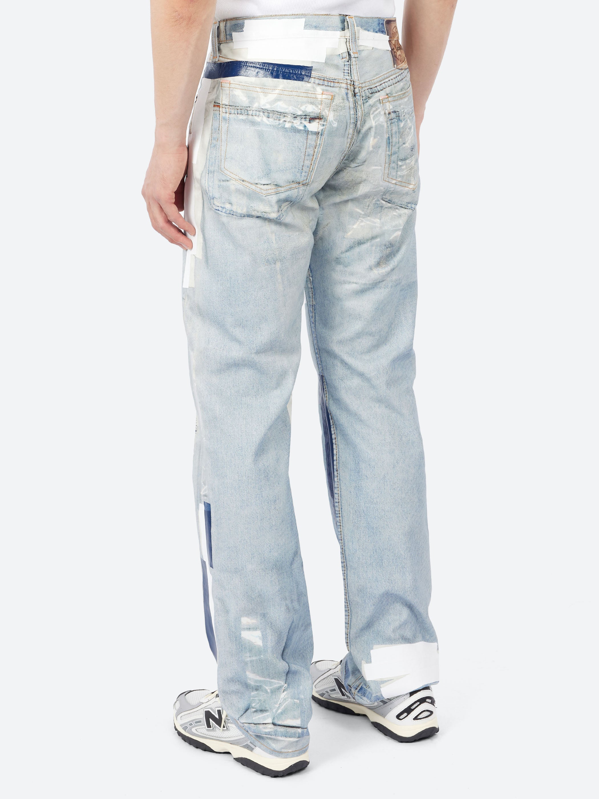 1996M Trompe-L'œil Tape Jeans