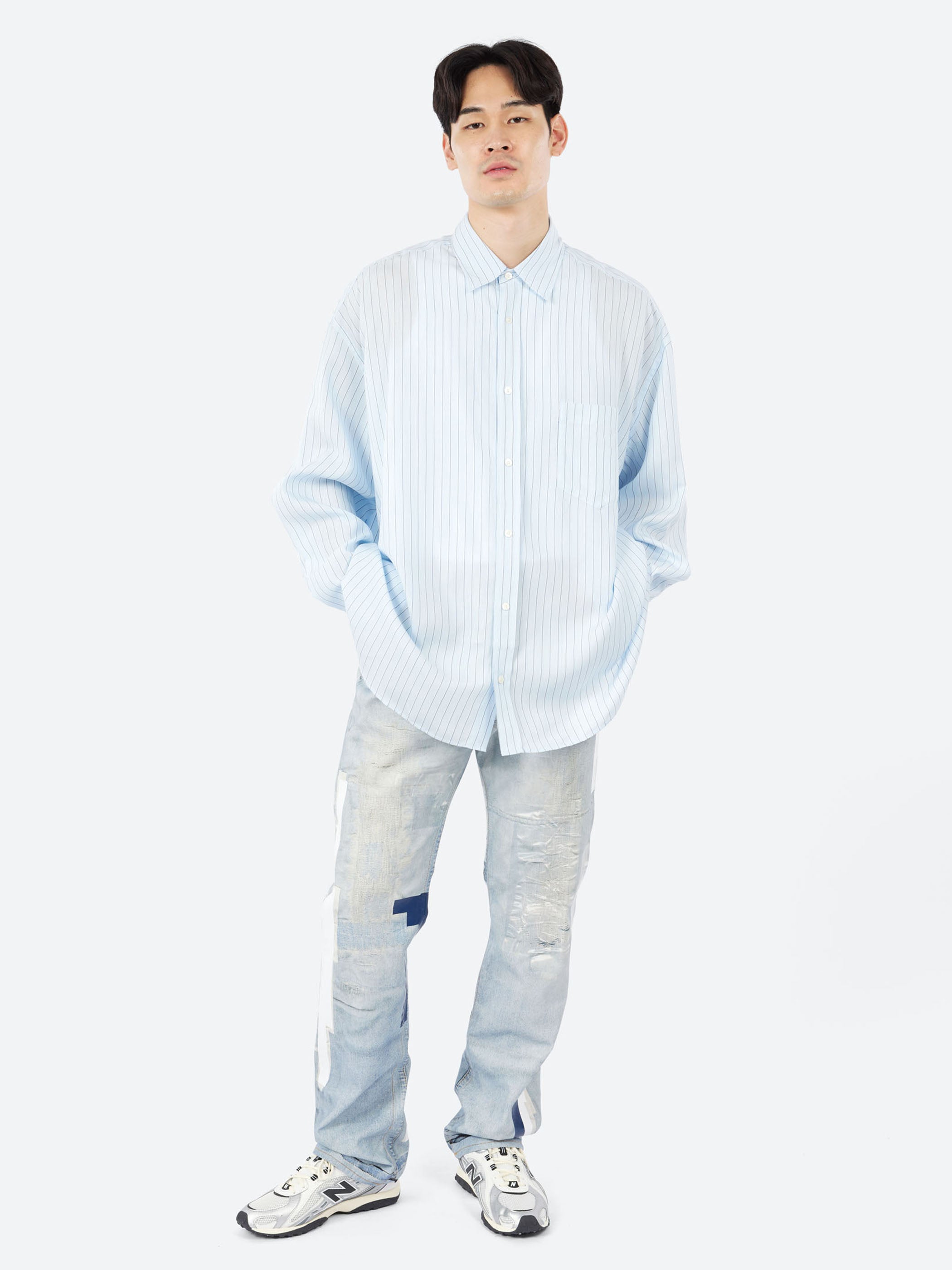 1996M Trompe-L'œil Tape Jeans