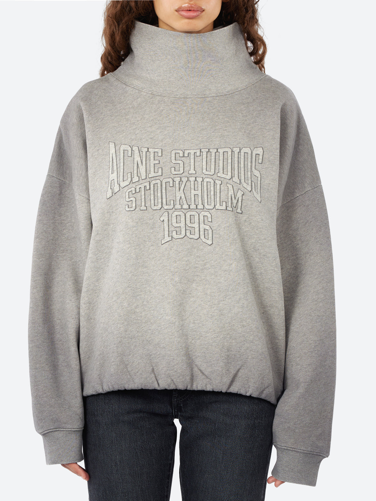Fleece Sweatshirt with Logo