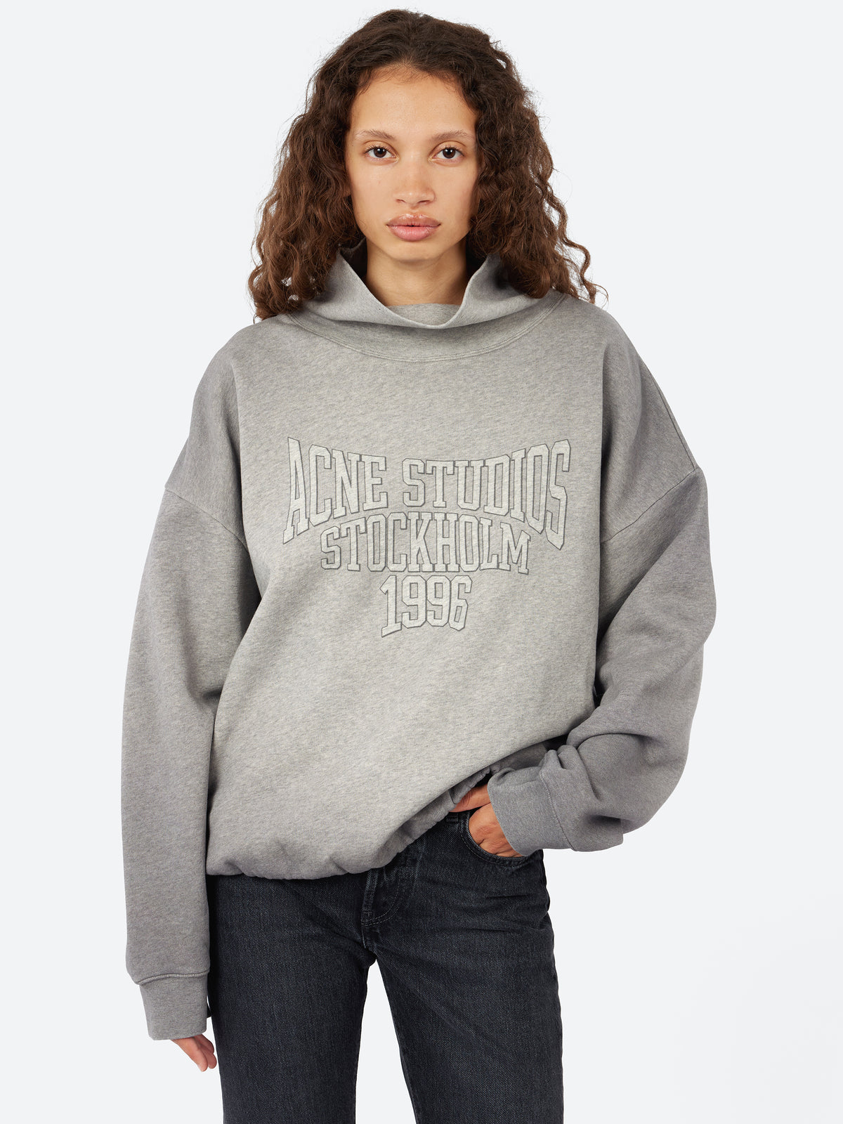 Fleece Sweatshirt with Logo
