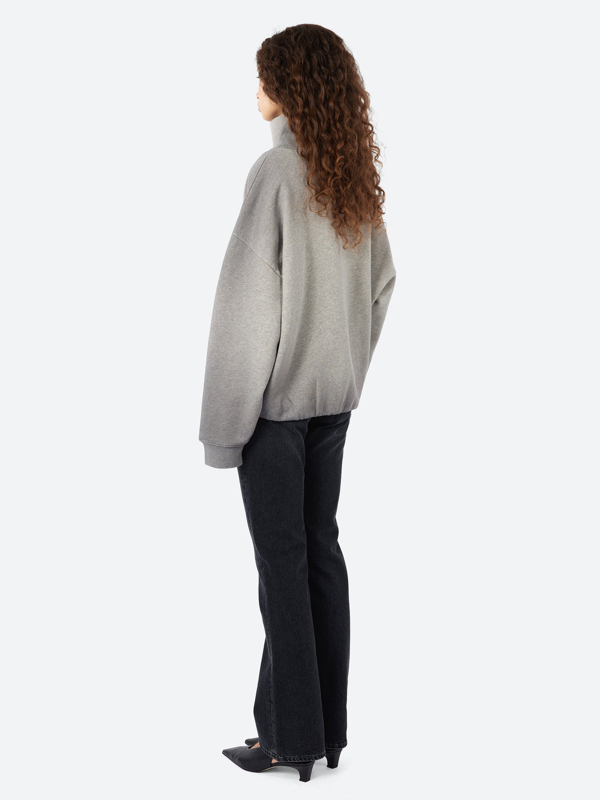 Fleece Sweatshirt with Logo