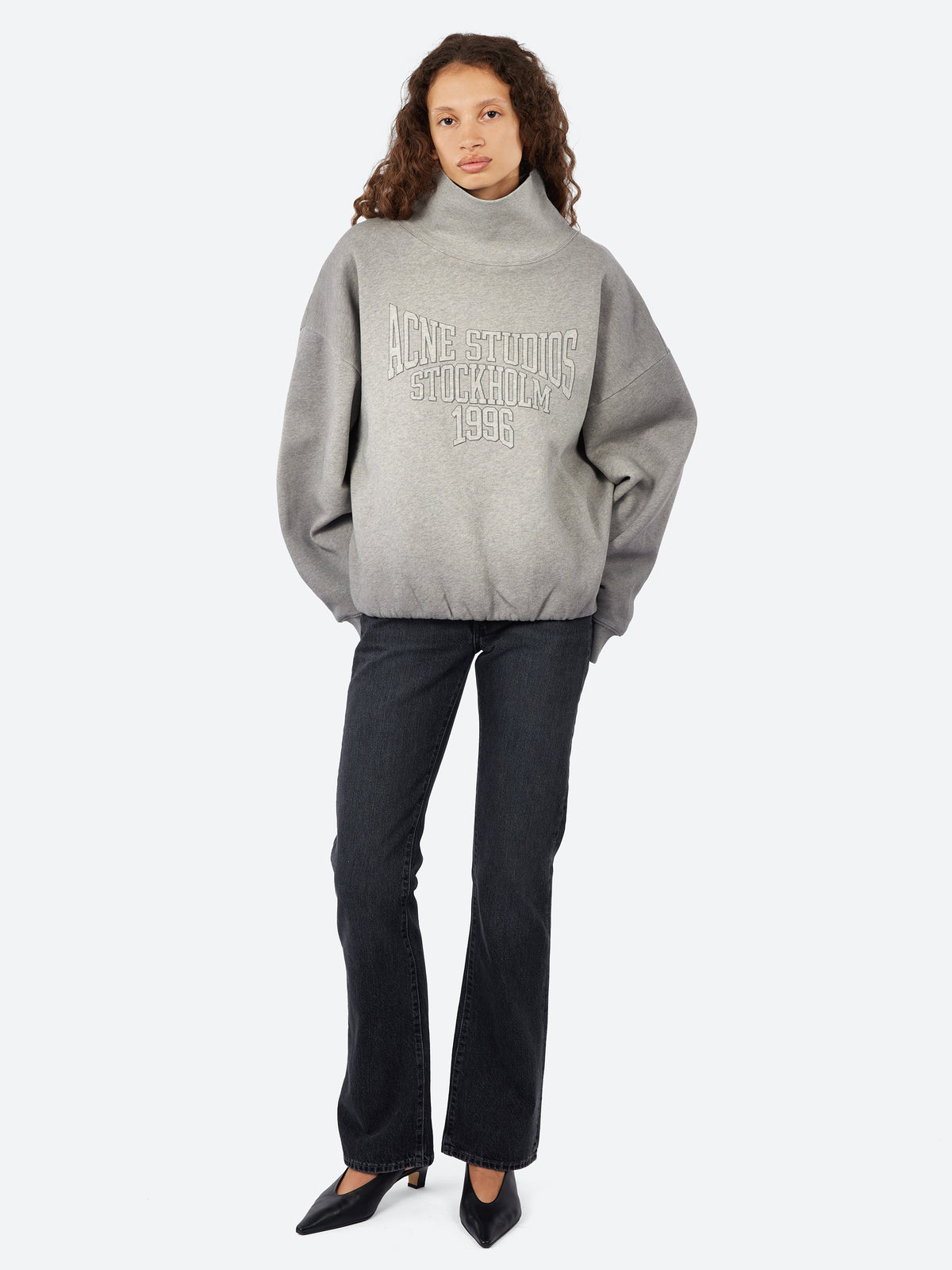 Fleece Sweatshirt with Logo
