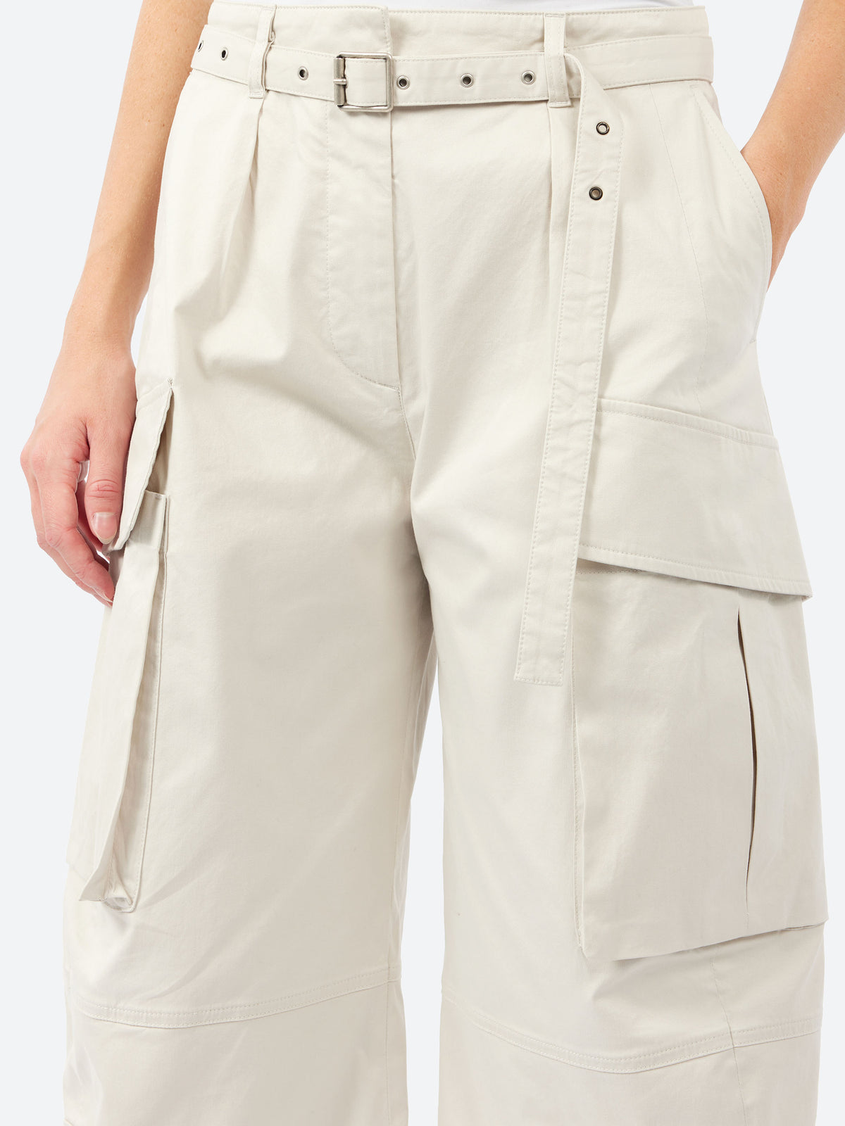 Cargo Trousers with Belt