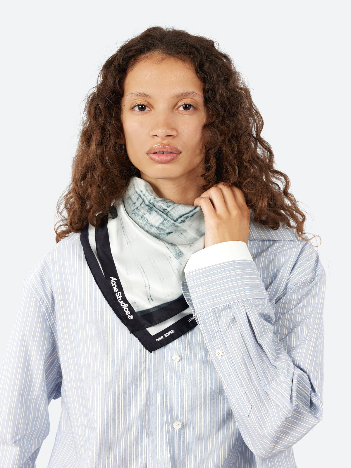 Silk Collage Scarf