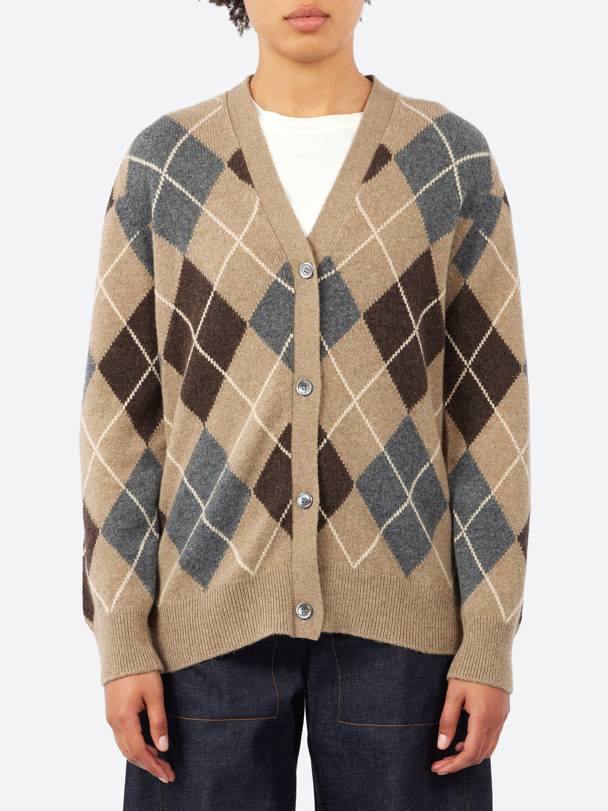 Ava Argyle Cardigan