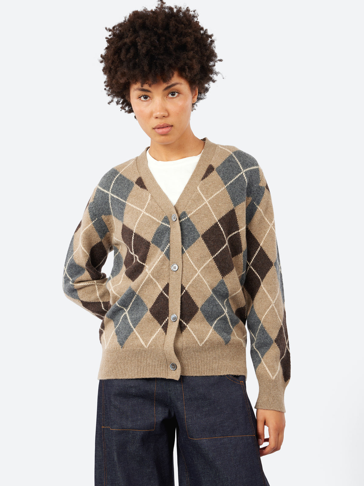 Ava Argyle Cardigan