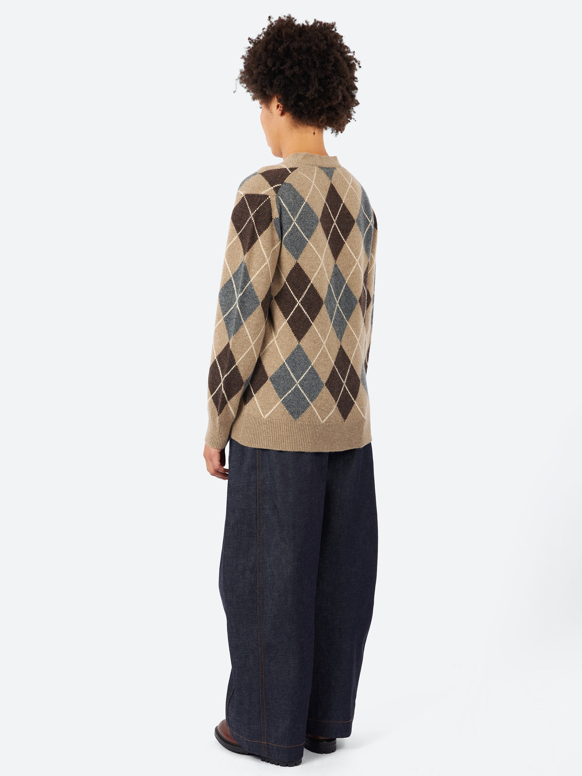 Ava Argyle Cardigan