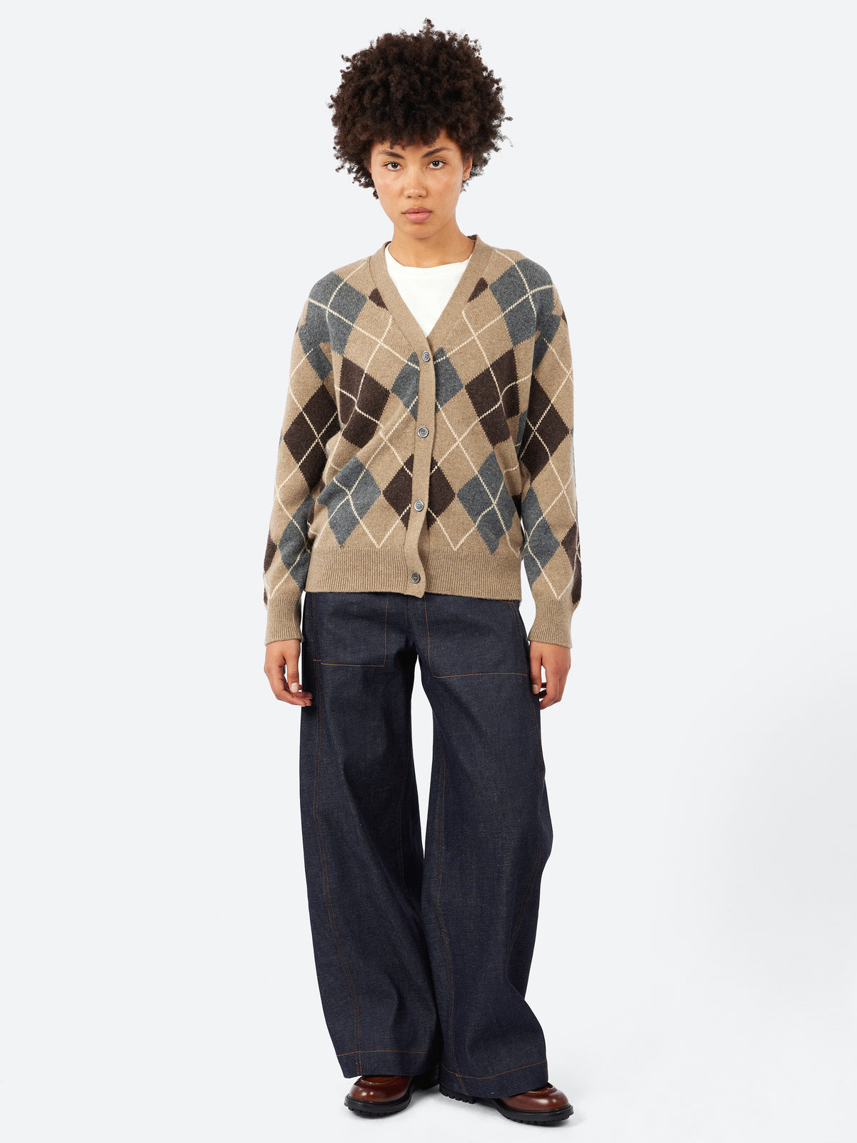 Ava Argyle Cardigan