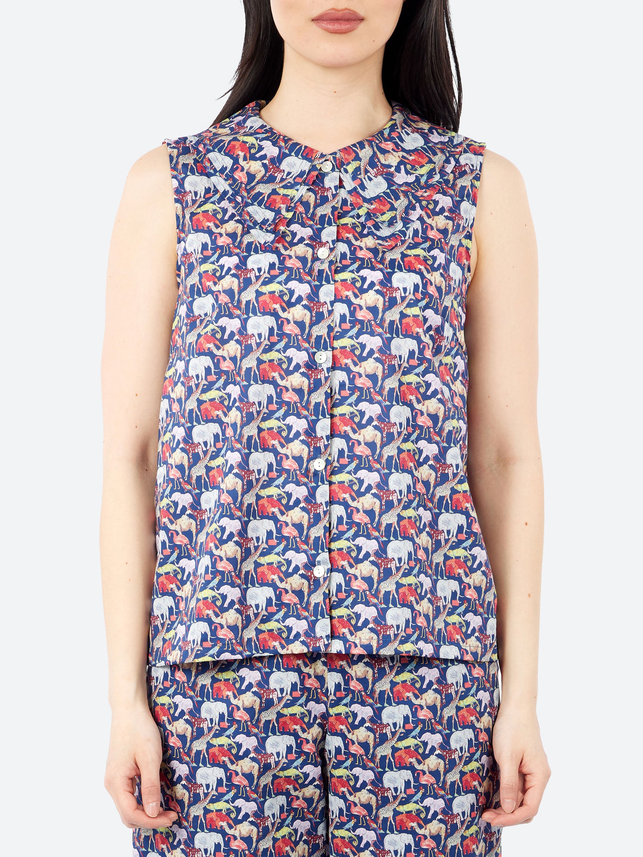 Double Collar Blouse