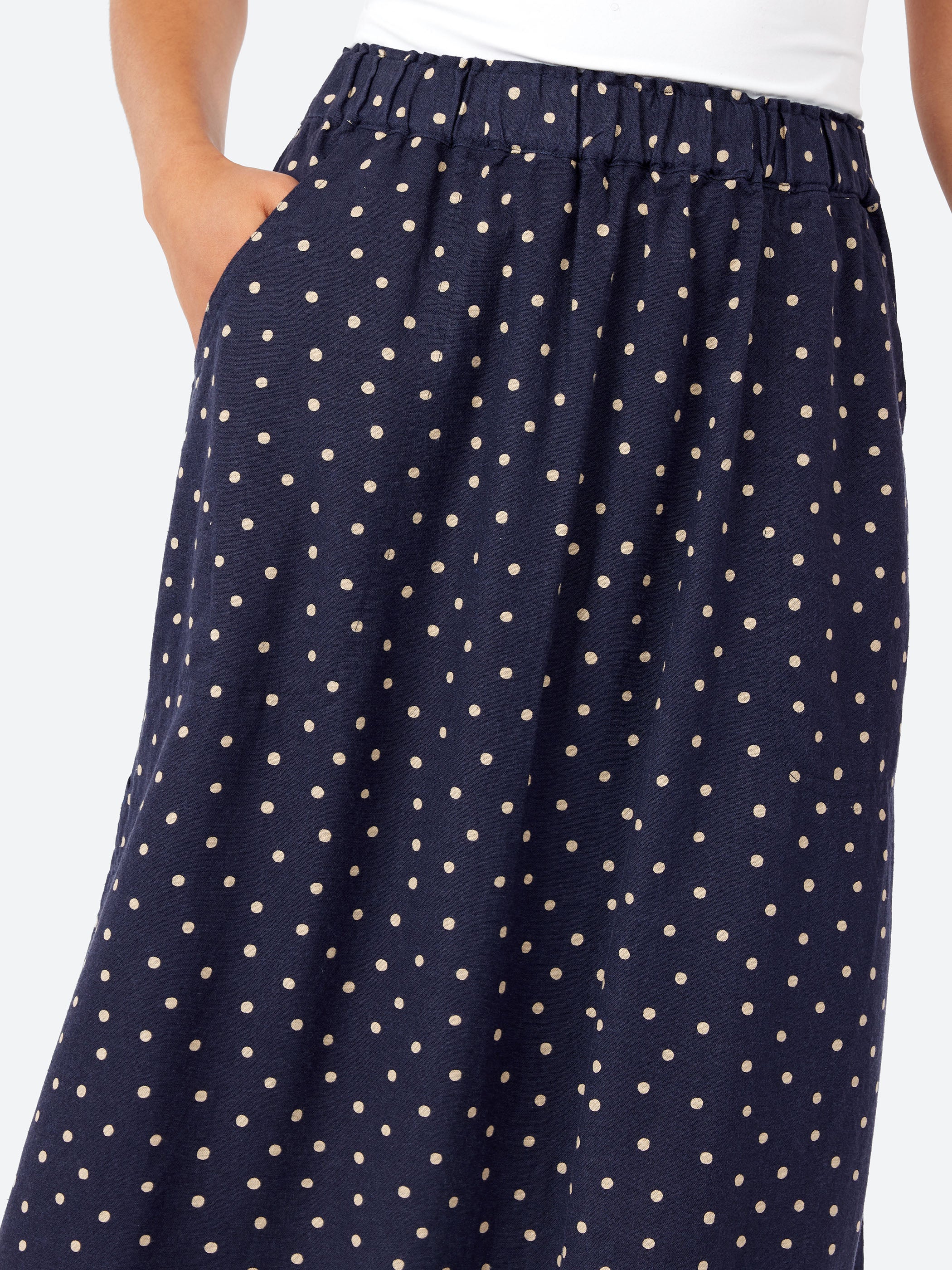Polka Dot Painter Skirt