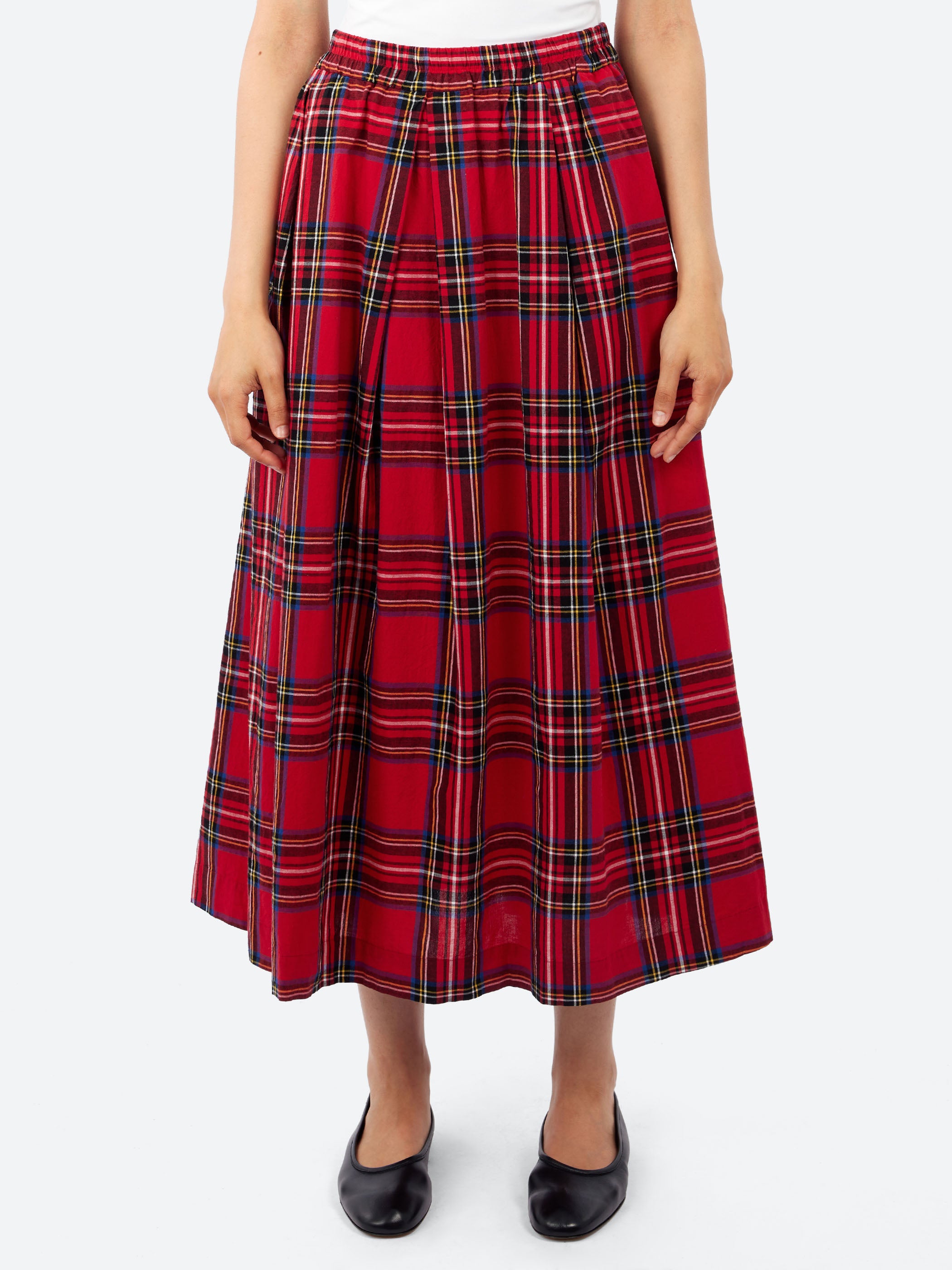 Tartan Check Skirt