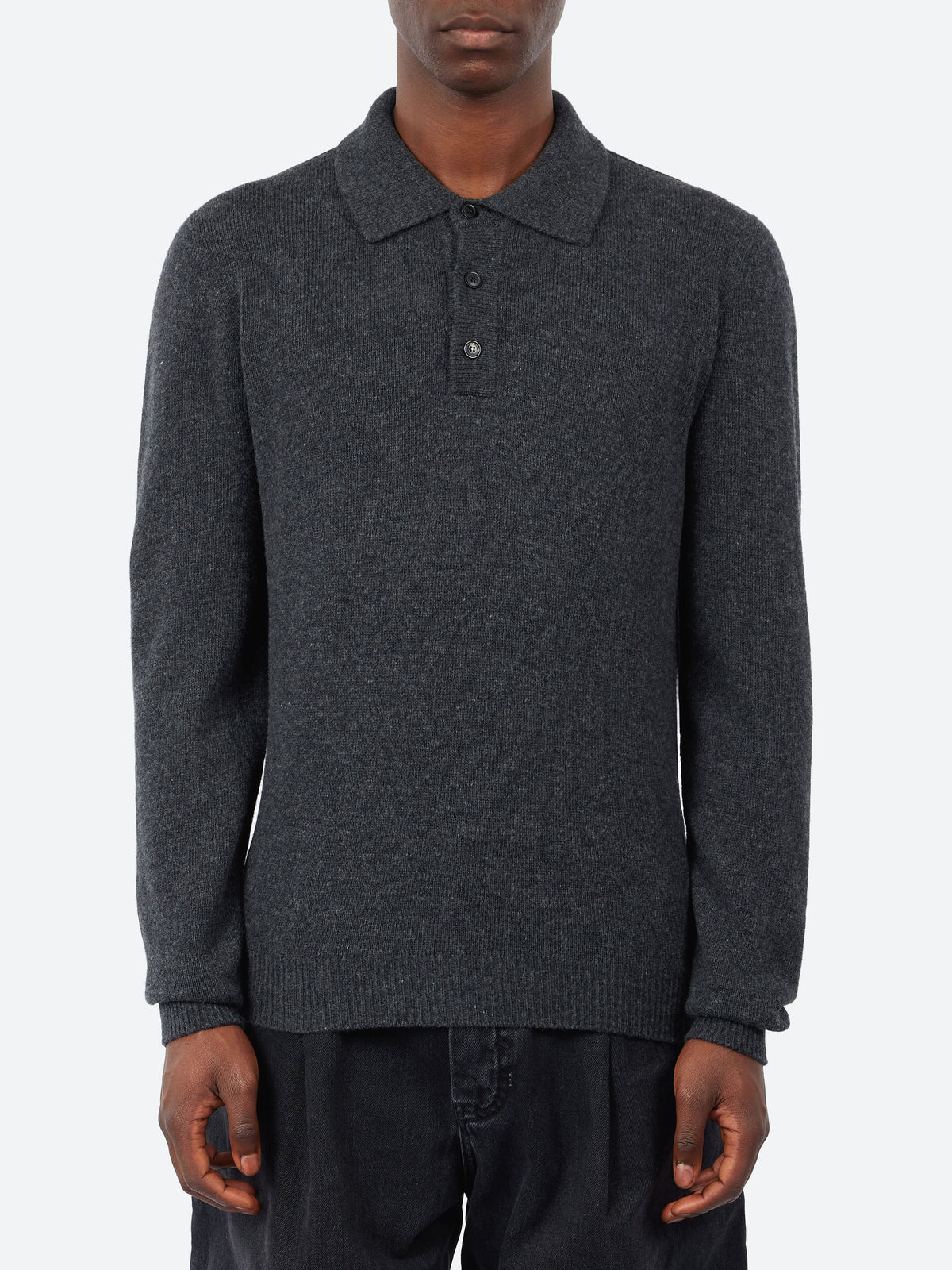 Cashmere and Wool Polo