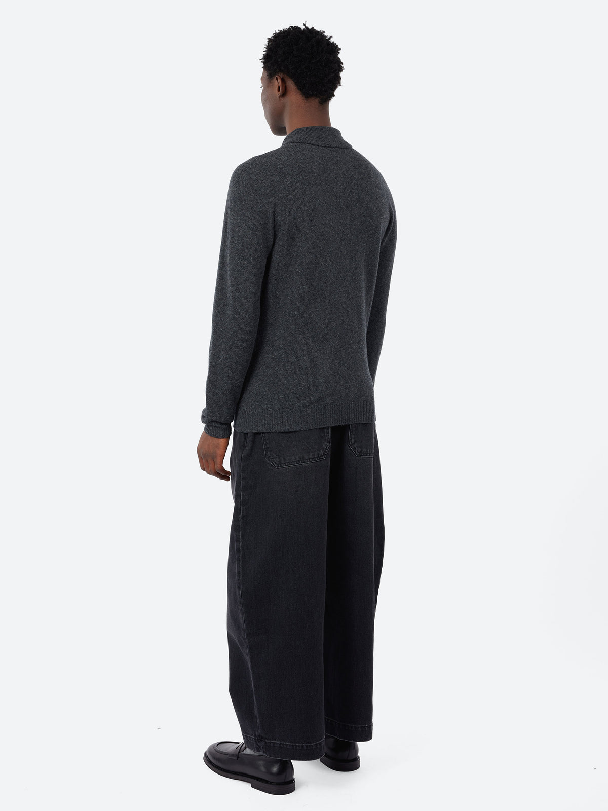 Cashmere and Wool Polo