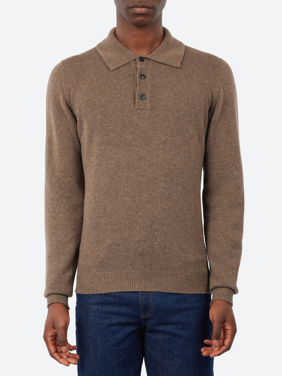 Cashmere and Wool Polo