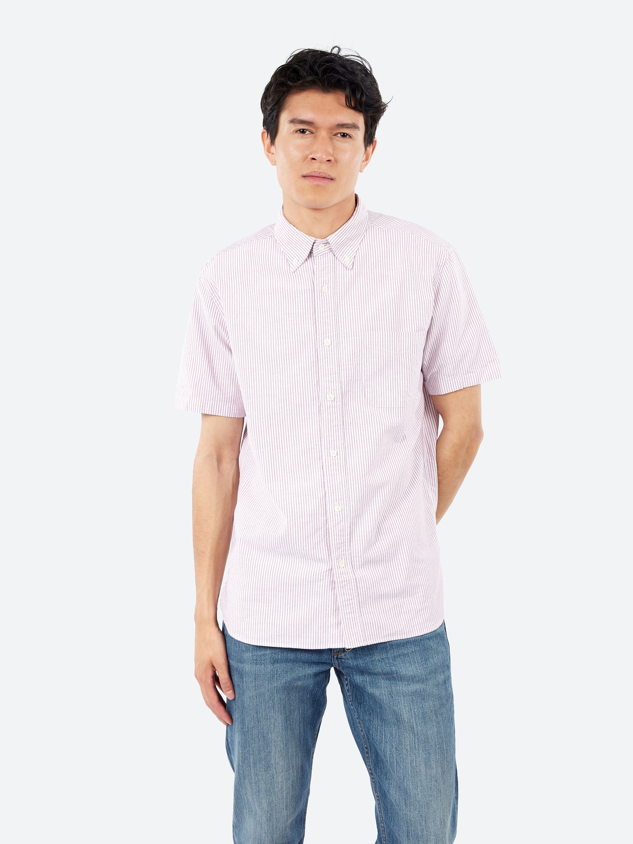 B.D. Short Sleeve Candy Stripe Shirt