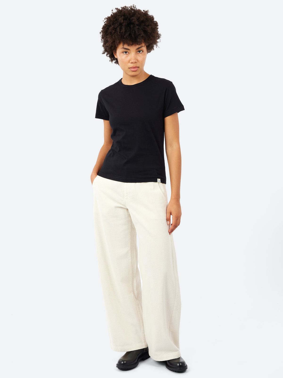 Vintage Pima Cotton Cropped Women's T-Shirt