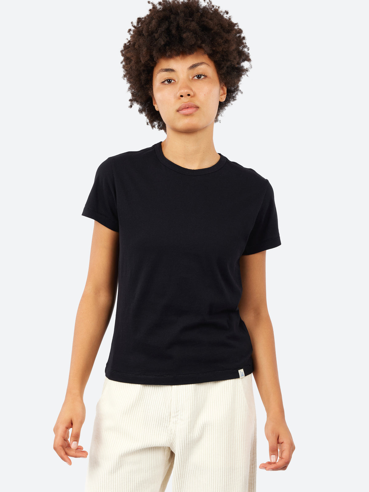 Vintage Pima Cotton Cropped Women's T-Shirt
