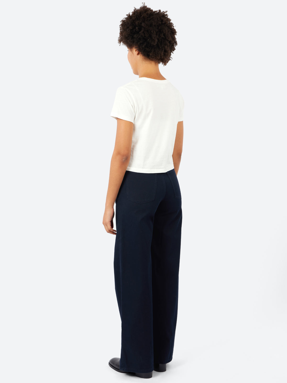 Vintage Pima Cotton Cropped Women's T-Shirt