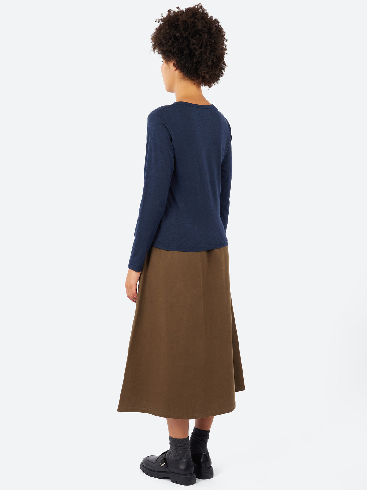 Slub Pima Cotton Women's Longsleeve