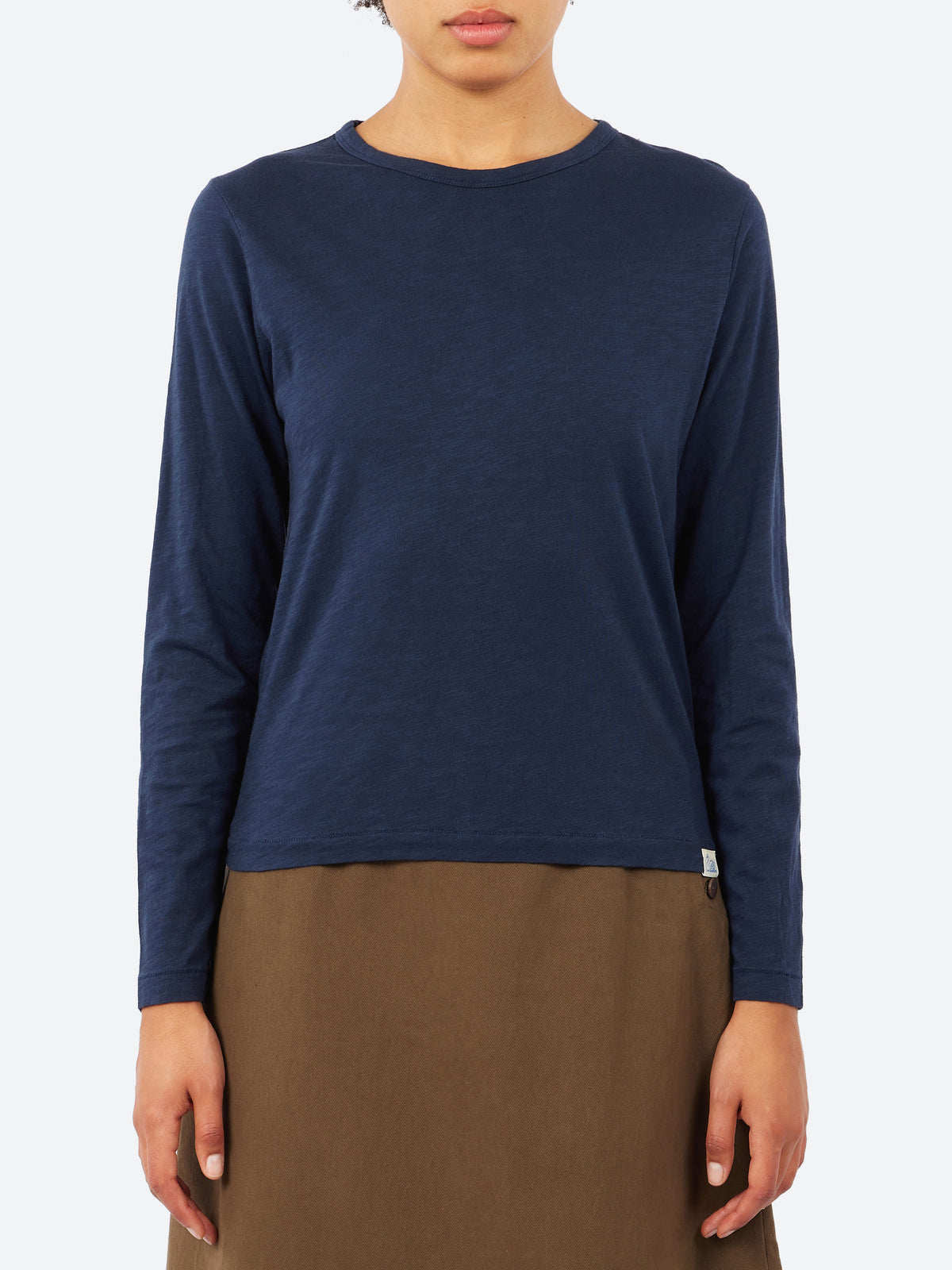 Slub Pima Cotton Women's Longsleeve