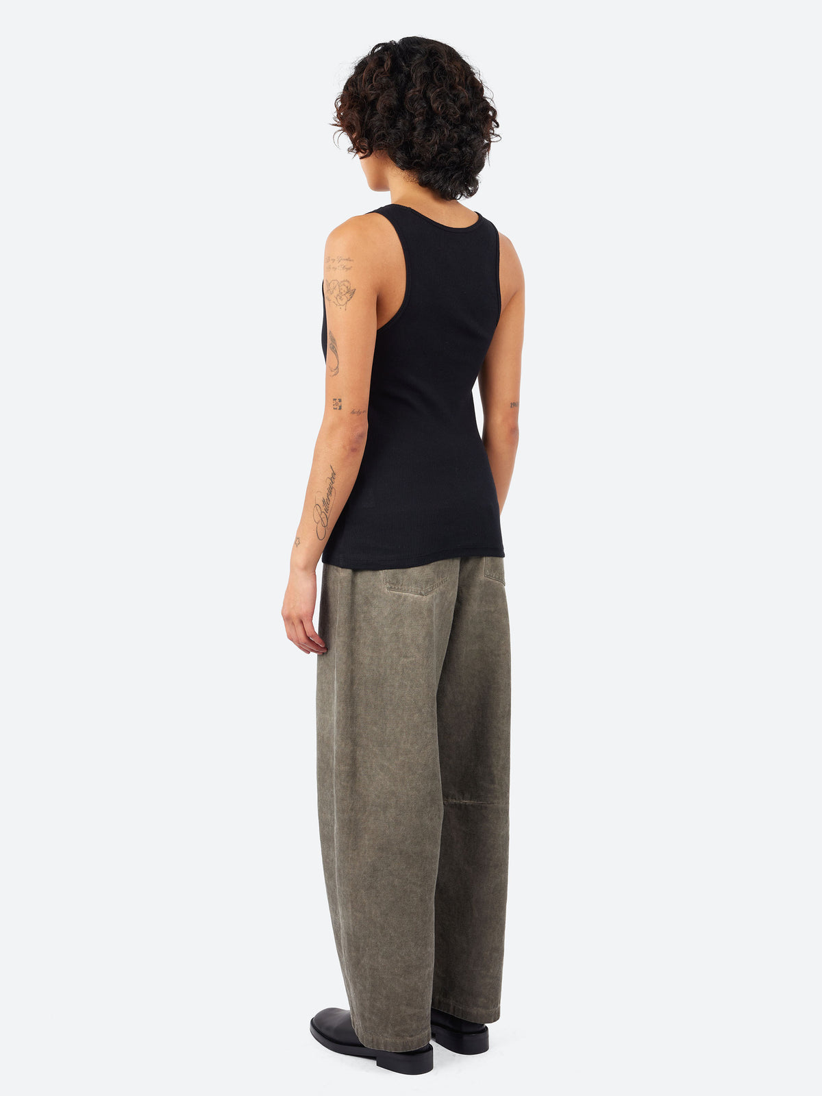 Fine Ribbed Cotton Women's Singlet